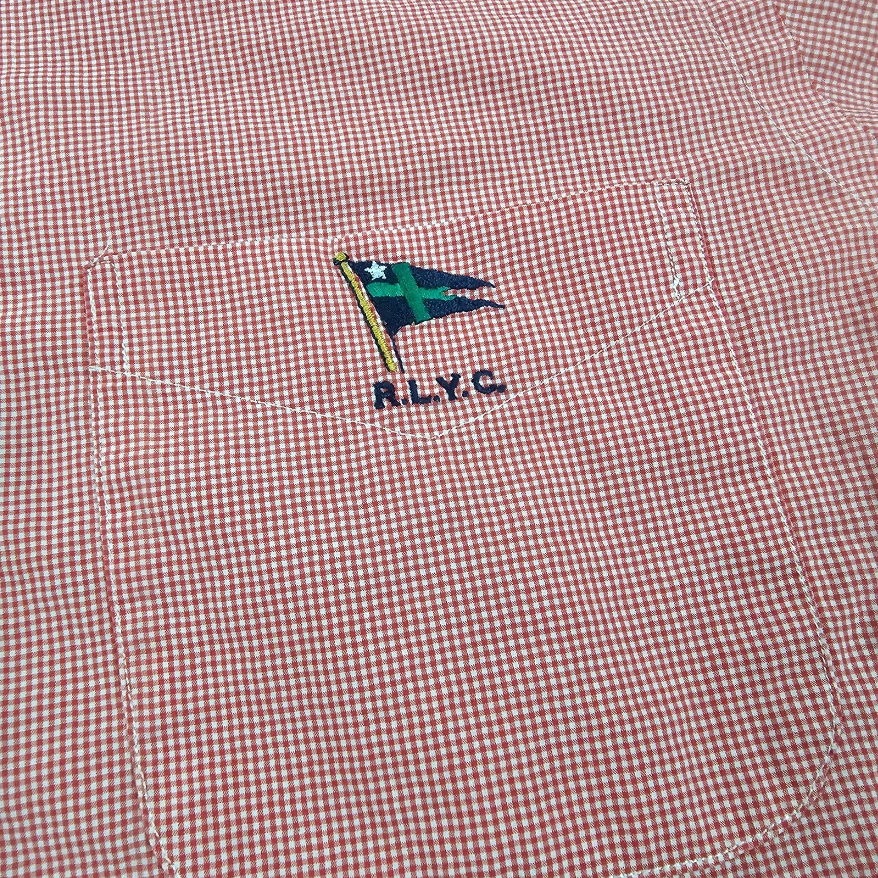 Polo Ralph Lauren VINTAGE Polo Ralph Lauren Shirt Mens Medium M Red Check Long Sleeve Button-Up Classic Preppy Size US M / EU 48-50 / 2 - 4 Thumbnail