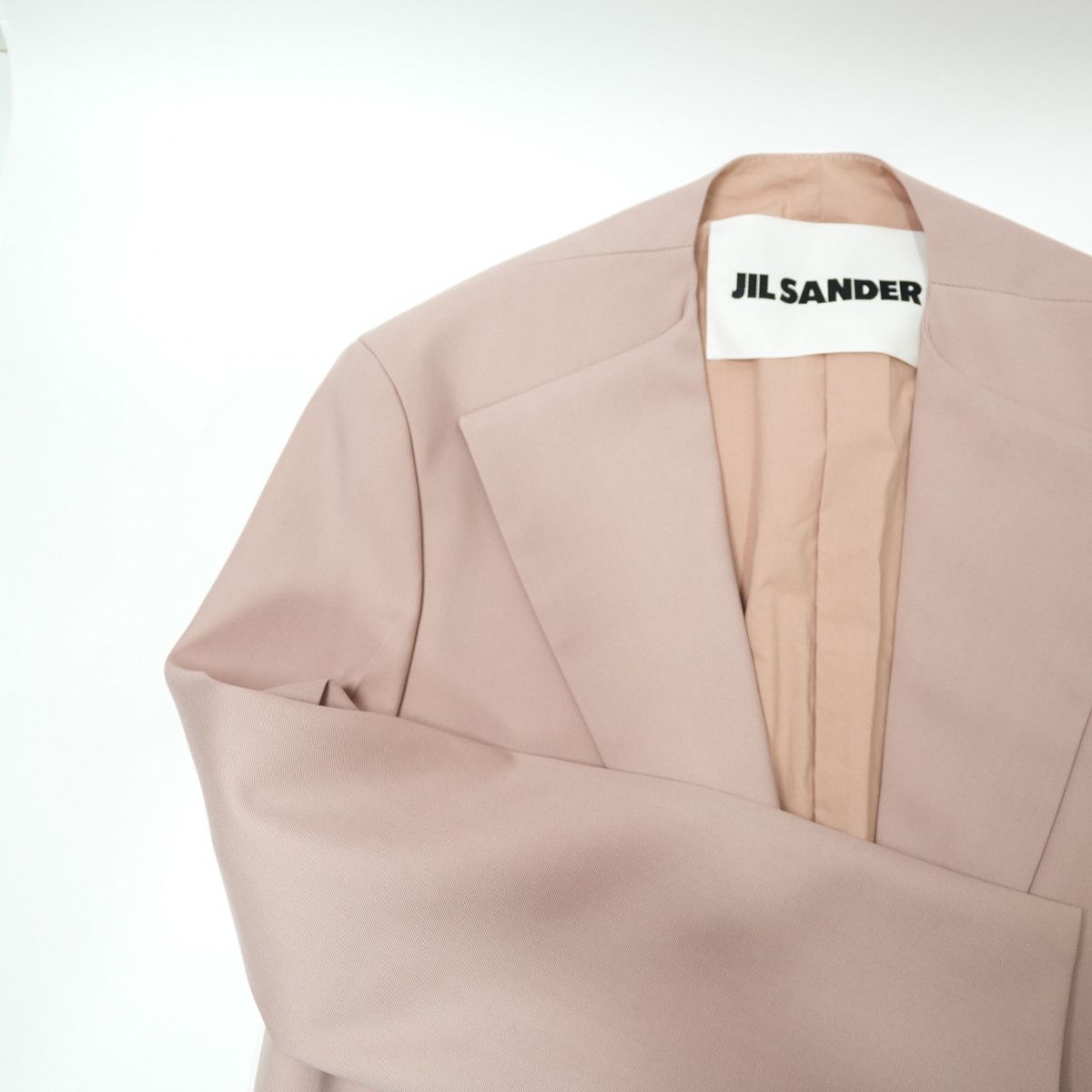 Jil Sander JIL SANDER 2023SS BUTTON LESS JACKET Size 44R - 3 Thumbnail