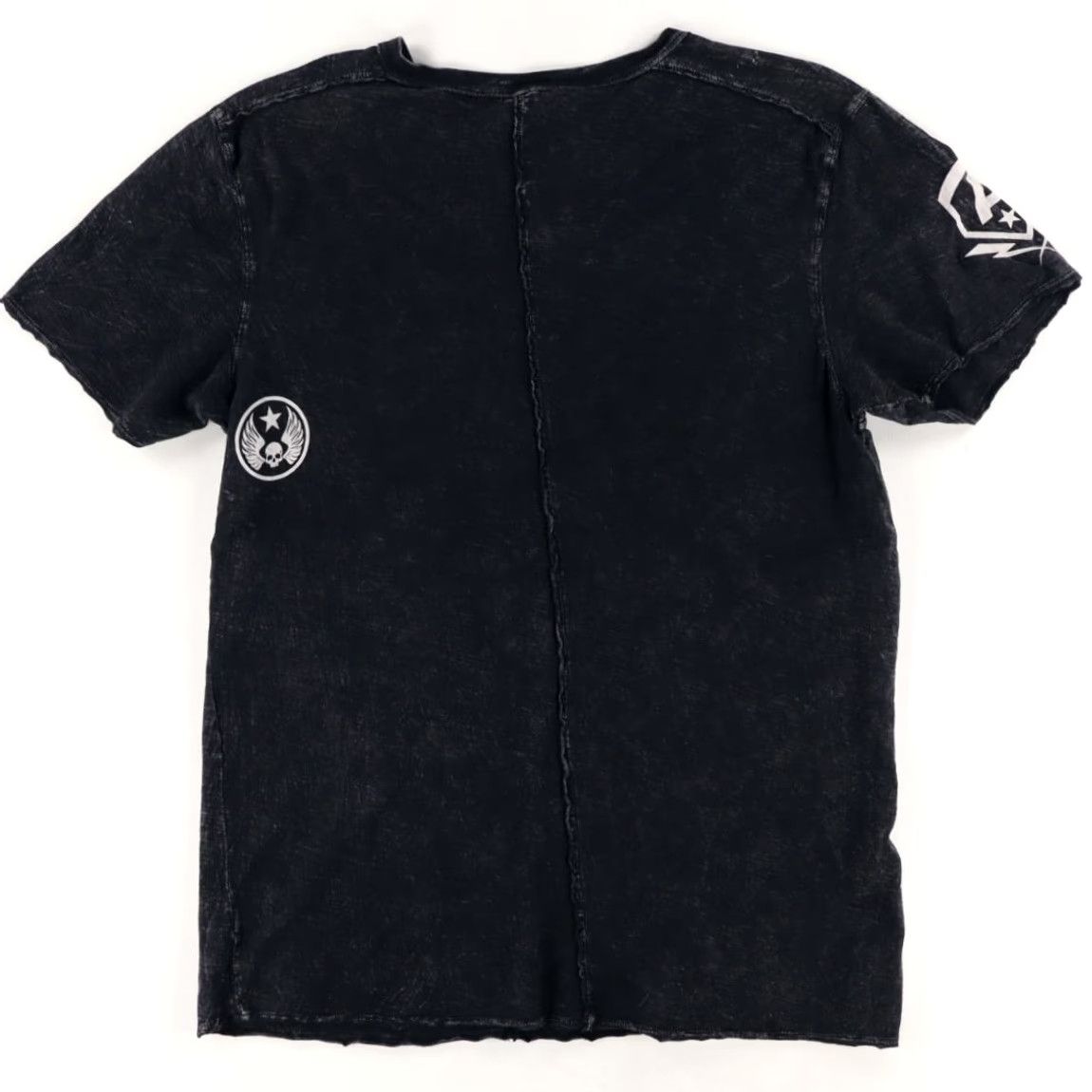 Affliction Affliction Live Fast Solid V-Neck T-Shirt Black Men's XL Size US XL / EU 56 / 4 - 4 Thumbnail