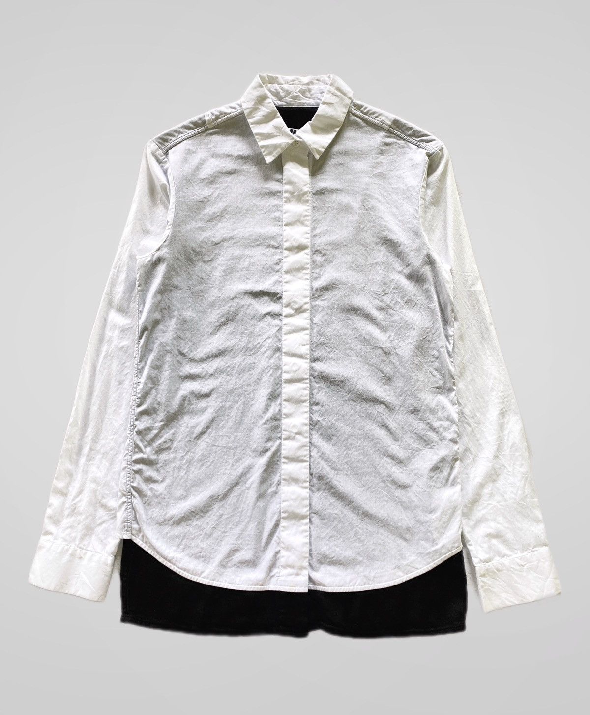 Maison Margiela MM6 Double Layered Button Shirt | Grailed
