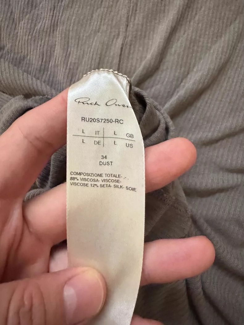 Rick Owens Rick Owens long sleeves Size US L / EU 52-54 / 3 - 6 Thumbnail