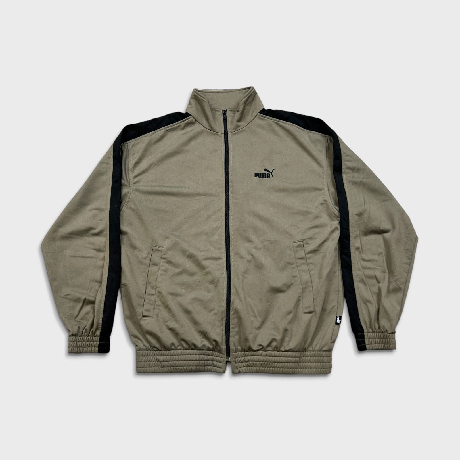 Puma × Vintage VTG Puma Track Jacket Medium Training Full Zip 90s Tracksuit Size US M / EU 48-50 / 2 - 1 Thumbnail