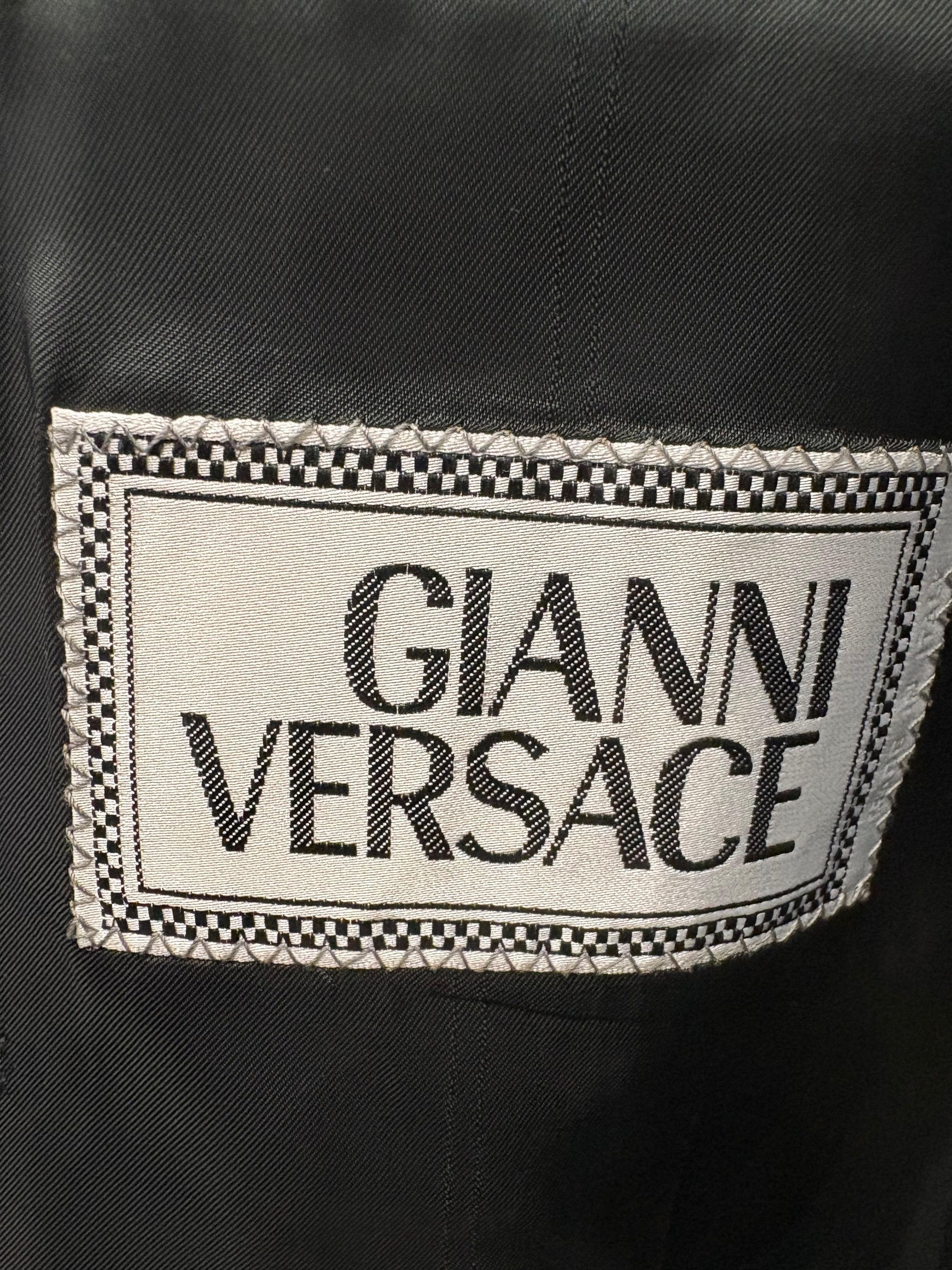 Versace Gianni Versace leather jacket Size US M / EU 48-50 / 2 - 3 Thumbnail