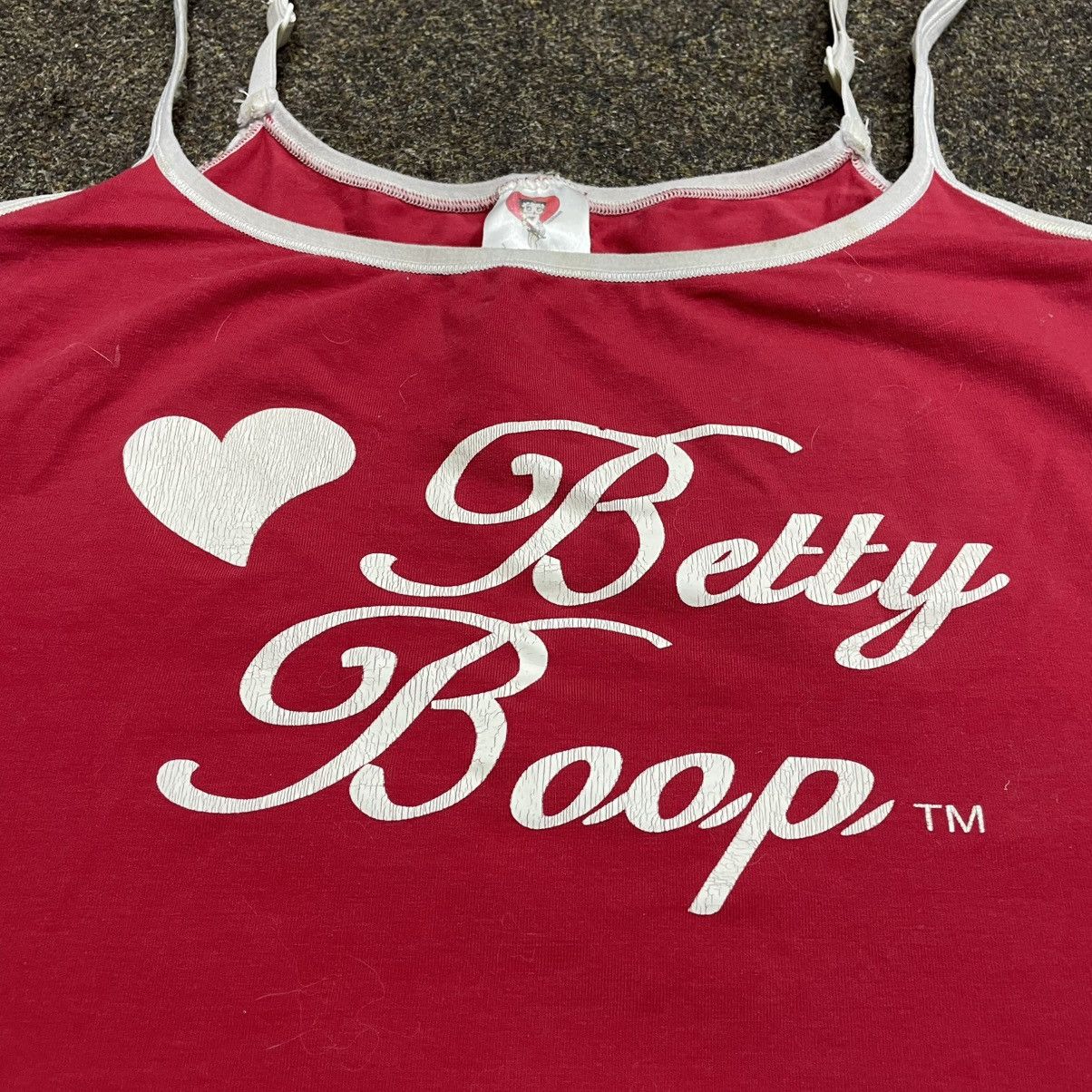 Vintage Vintage Y2K Betty Boop Crop Tank Top Cartoon Graphic Skate M Size M / US 6-8 / IT 42-44 - 4 Thumbnail