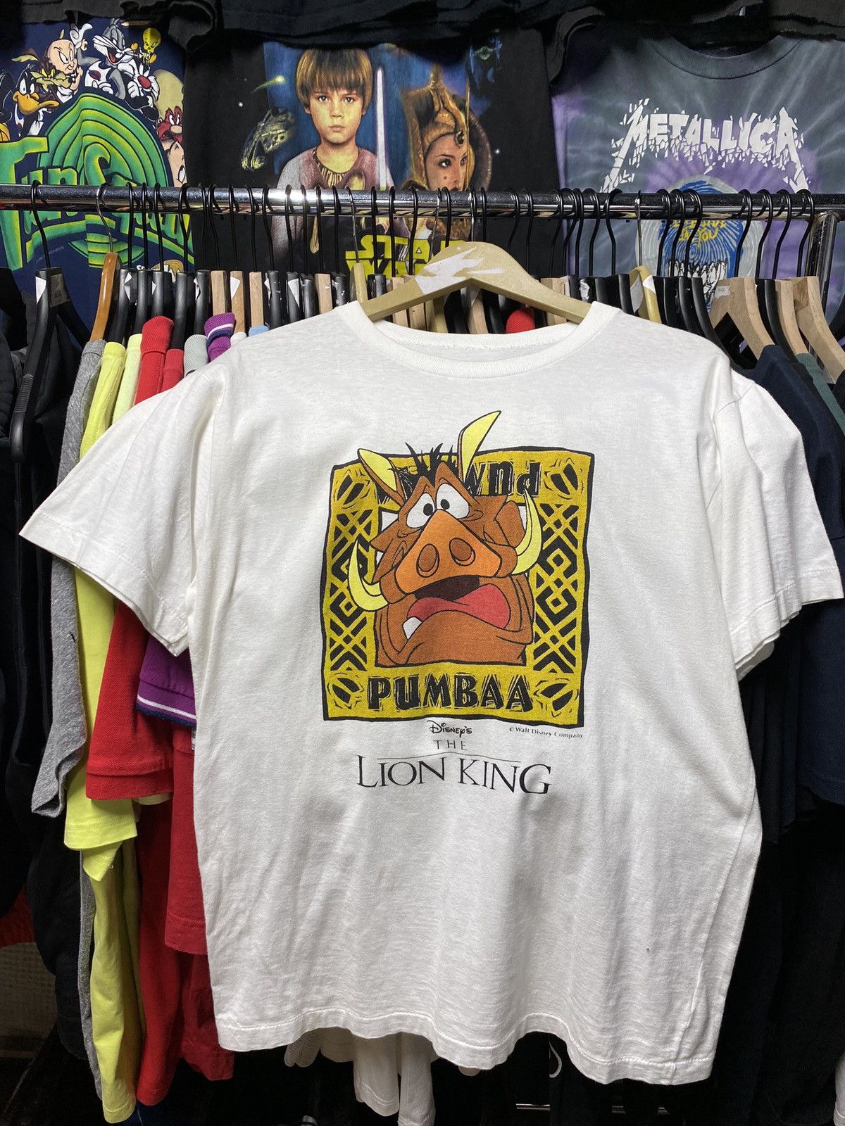 Vintage Vintage 90’s Lion King Movie Tee Shirt Medium Size US M / EU 48-50 / 2 - 5 Thumbnail