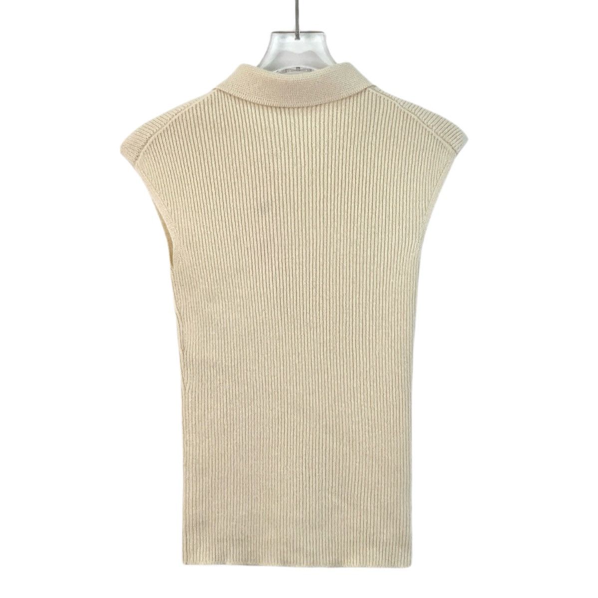 Dior Christian Dior Cashmere Sleeveless Knit Top K26WX Size XXS / US 00 / IT 34 - 2 Thumbnail