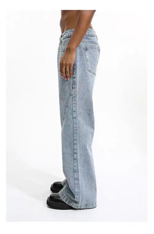 Jean Shizuku x Naomi washed faded ripped y2k flared jeans Size US 32 / EU 48 - 4 Thumbnail
