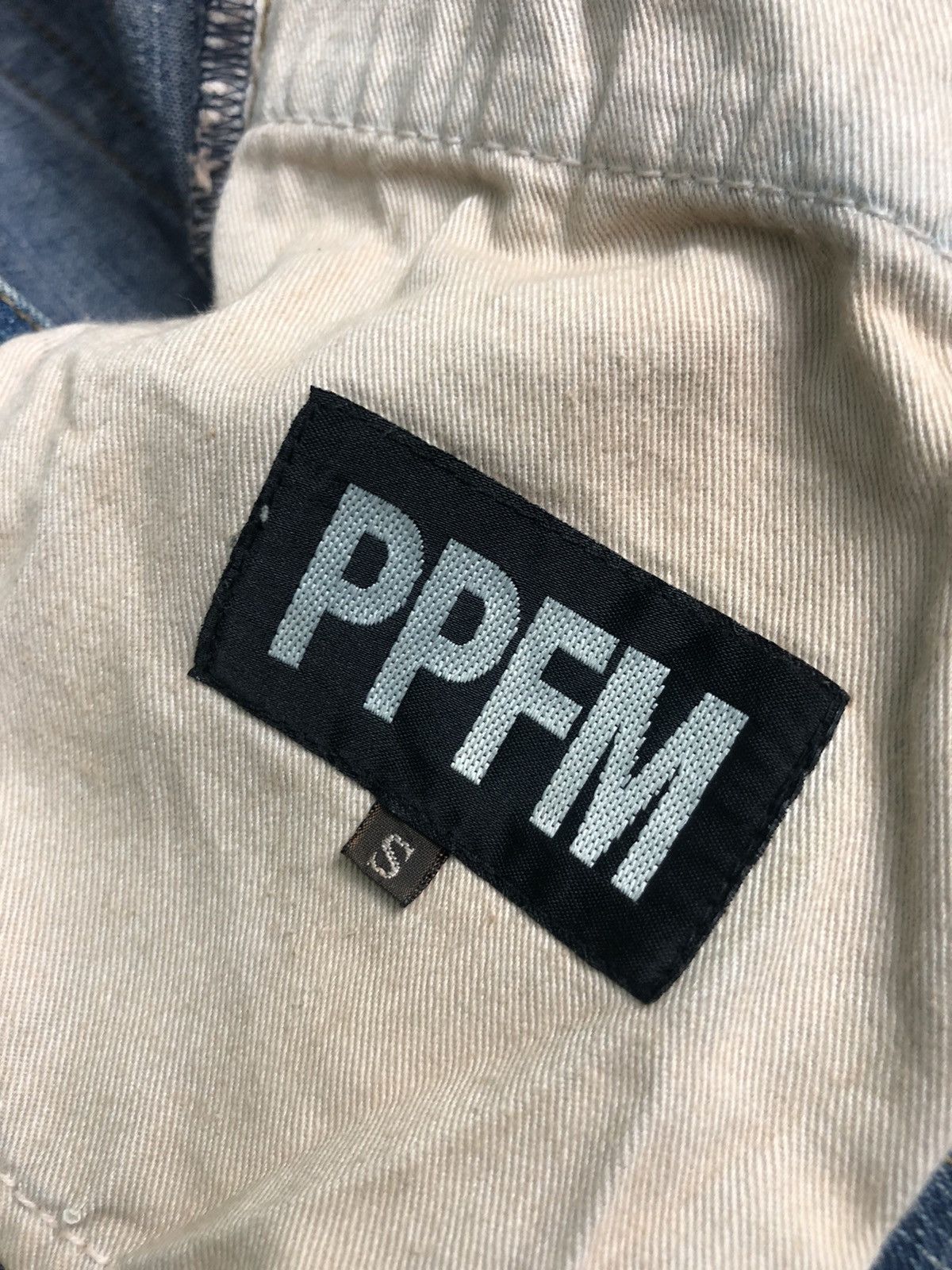 Hysteric Glamour × Japanese Brand × PPFM PPFM Ripped Denim Pants Size US 29 - 8 Thumbnail
