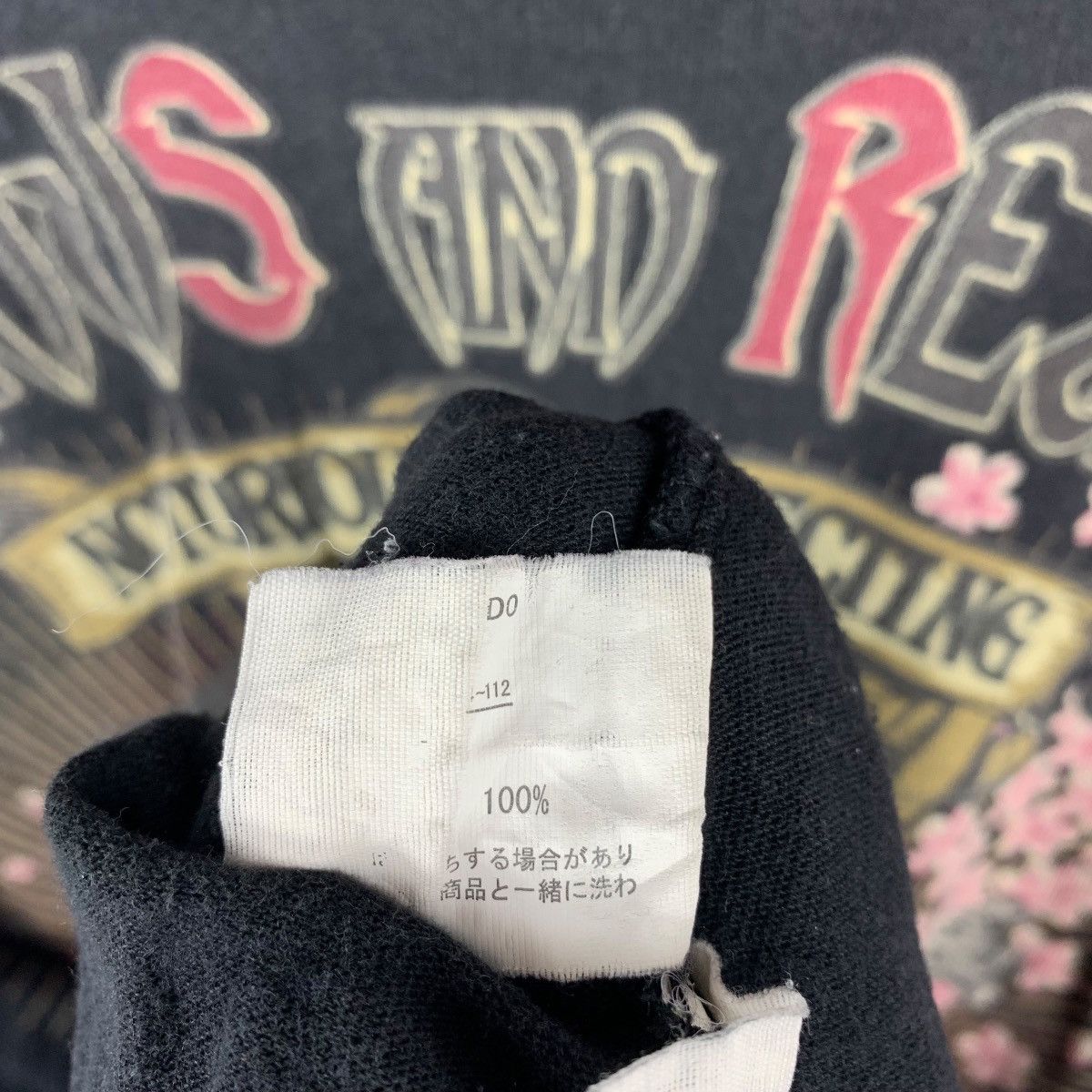 Other Vintage Profundity "The Fusion Japan" Raglan Long sleeve tee Size US L / EU 52-54 / 3 - 14 Thumbnail