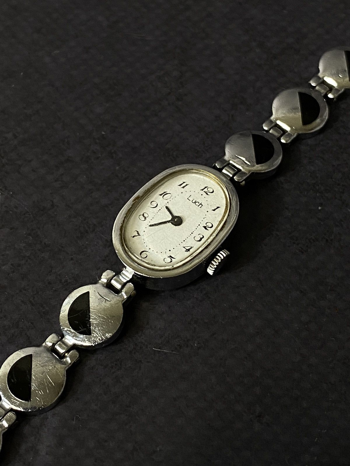 Japanese Brand Vintage Luch Watch USSR Women's Silver Bracelet Size ONE SIZE - 3 Thumbnail