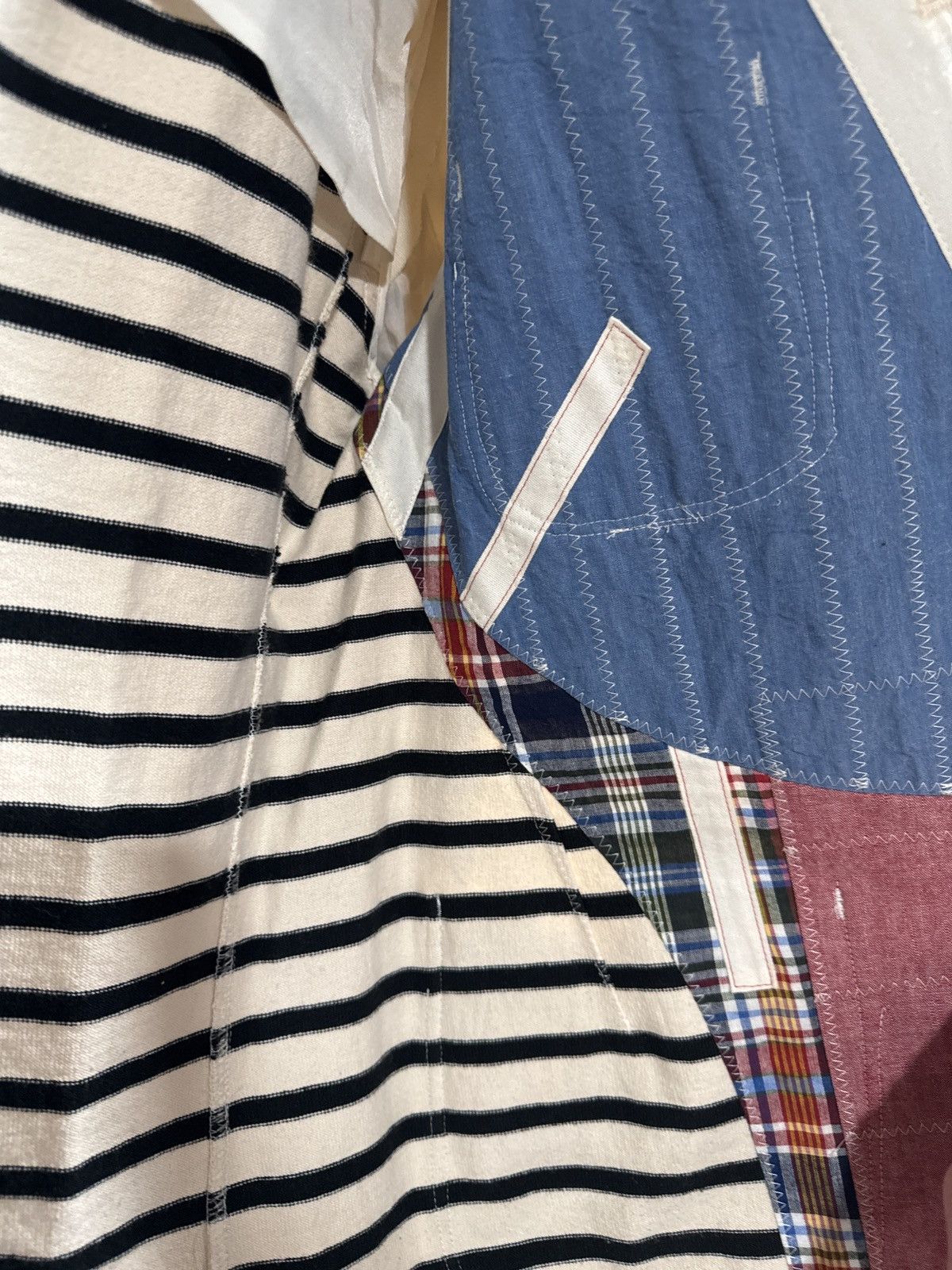 Junya Watanabe Junya watanabe striped suit jacket Size US XS / EU 42 / 0 - 6 Thumbnail