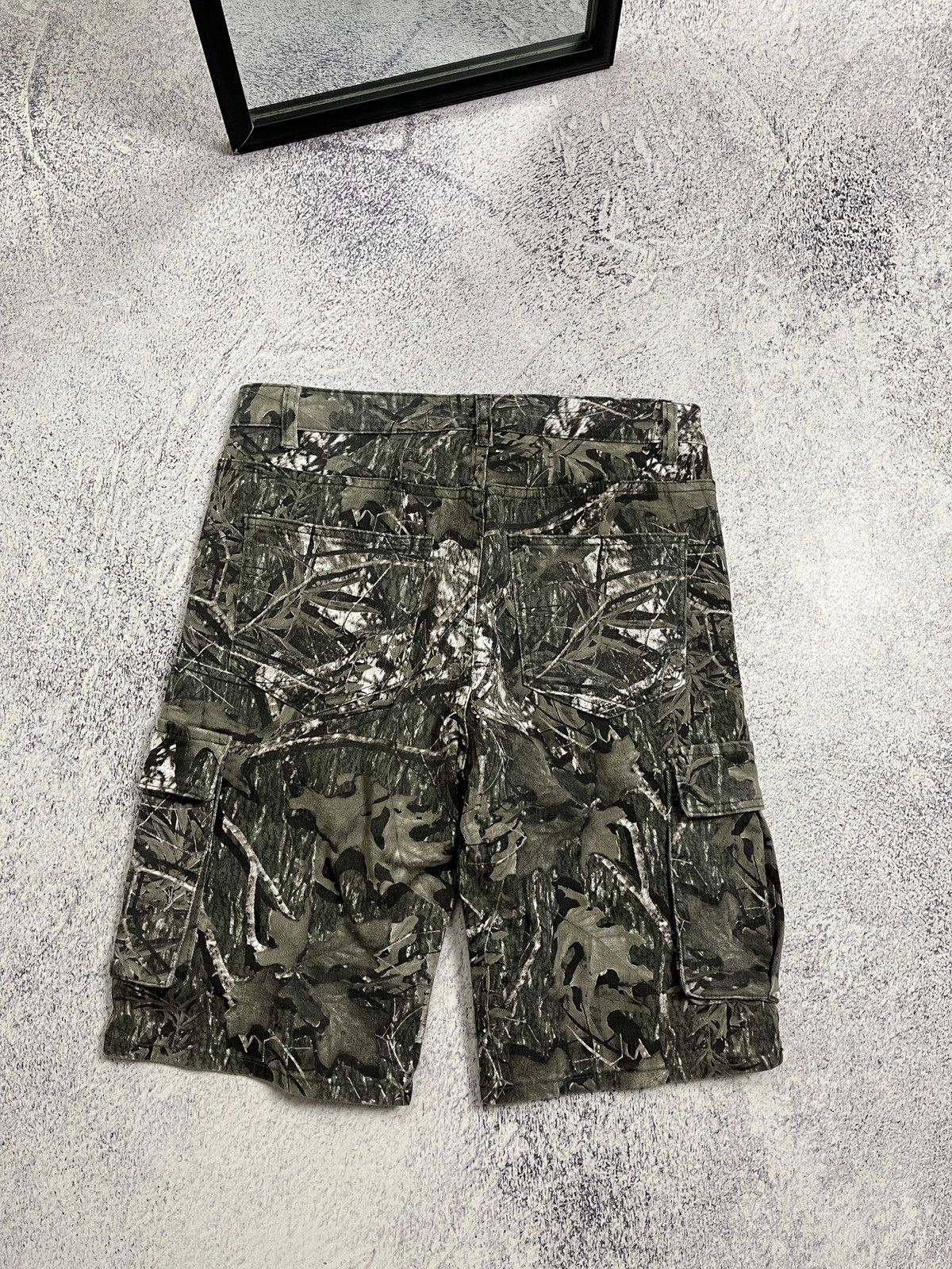 Realtree Real Tree Camo Cargo Shorts Streetwear Hype Y2k Camouflage Size US 32 / EU 48 - 8 Thumbnail