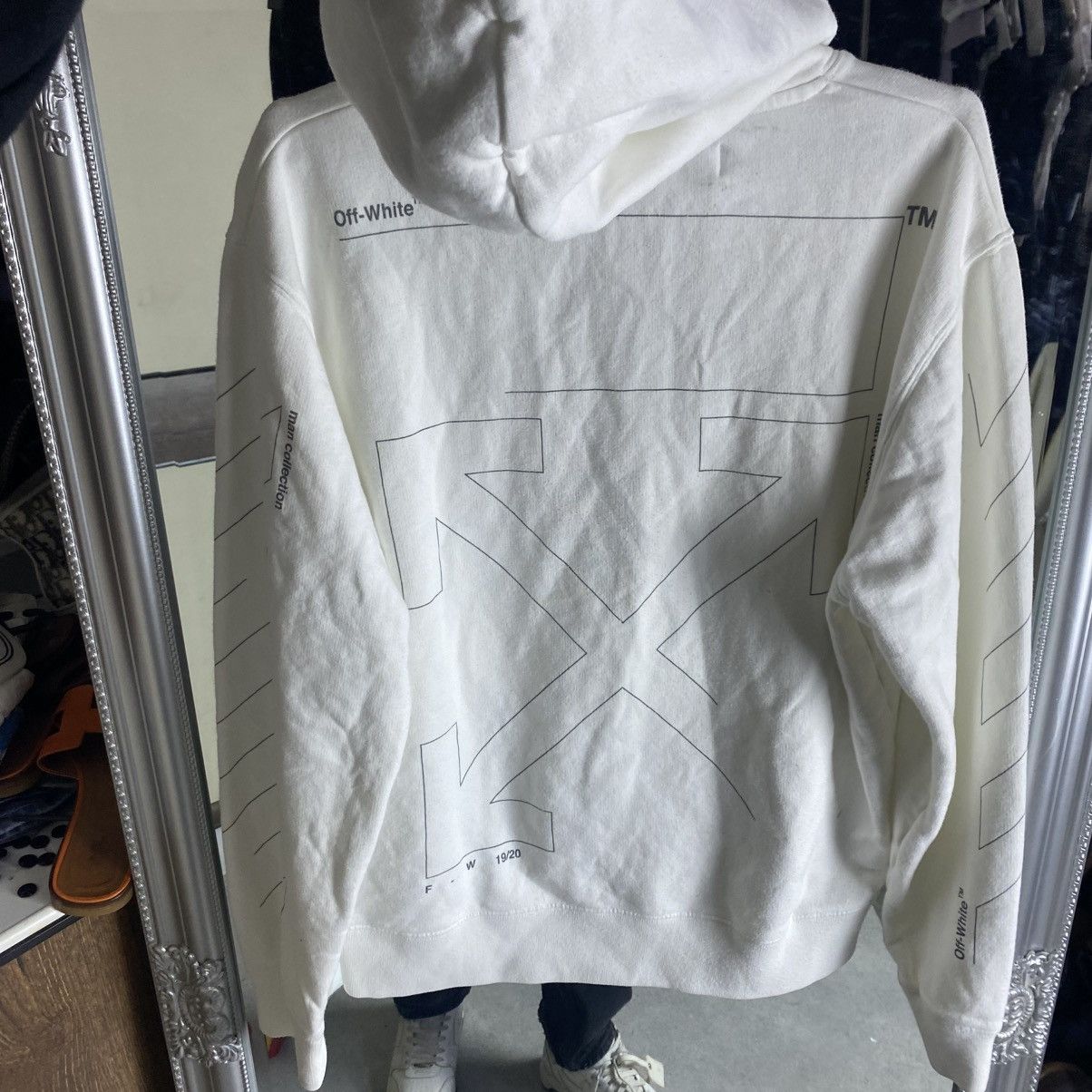 Off-White Off White Hoodie cage back Size US L / EU 52-54 / 3 - 2 Thumbnail