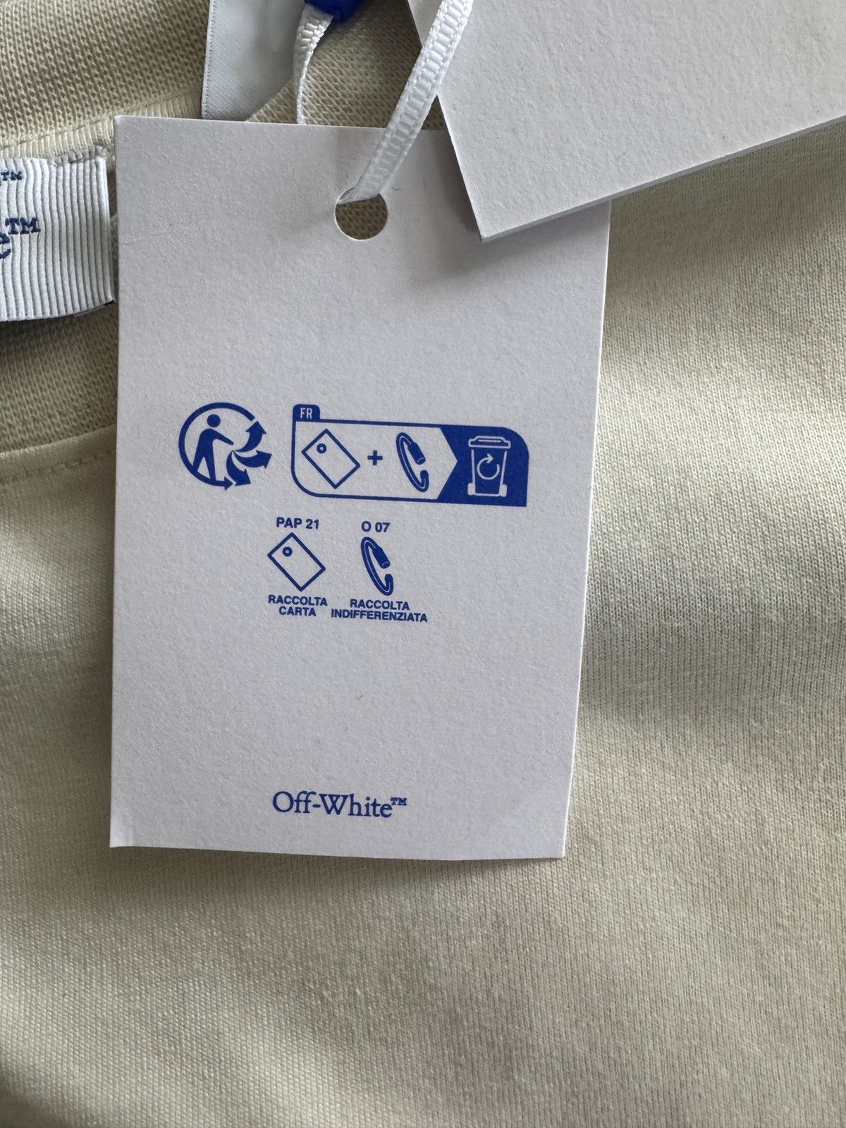 Off-White Off-White Tape Arrow Skate Tee Size US XS / EU 42 / 0 - 7 Thumbnail