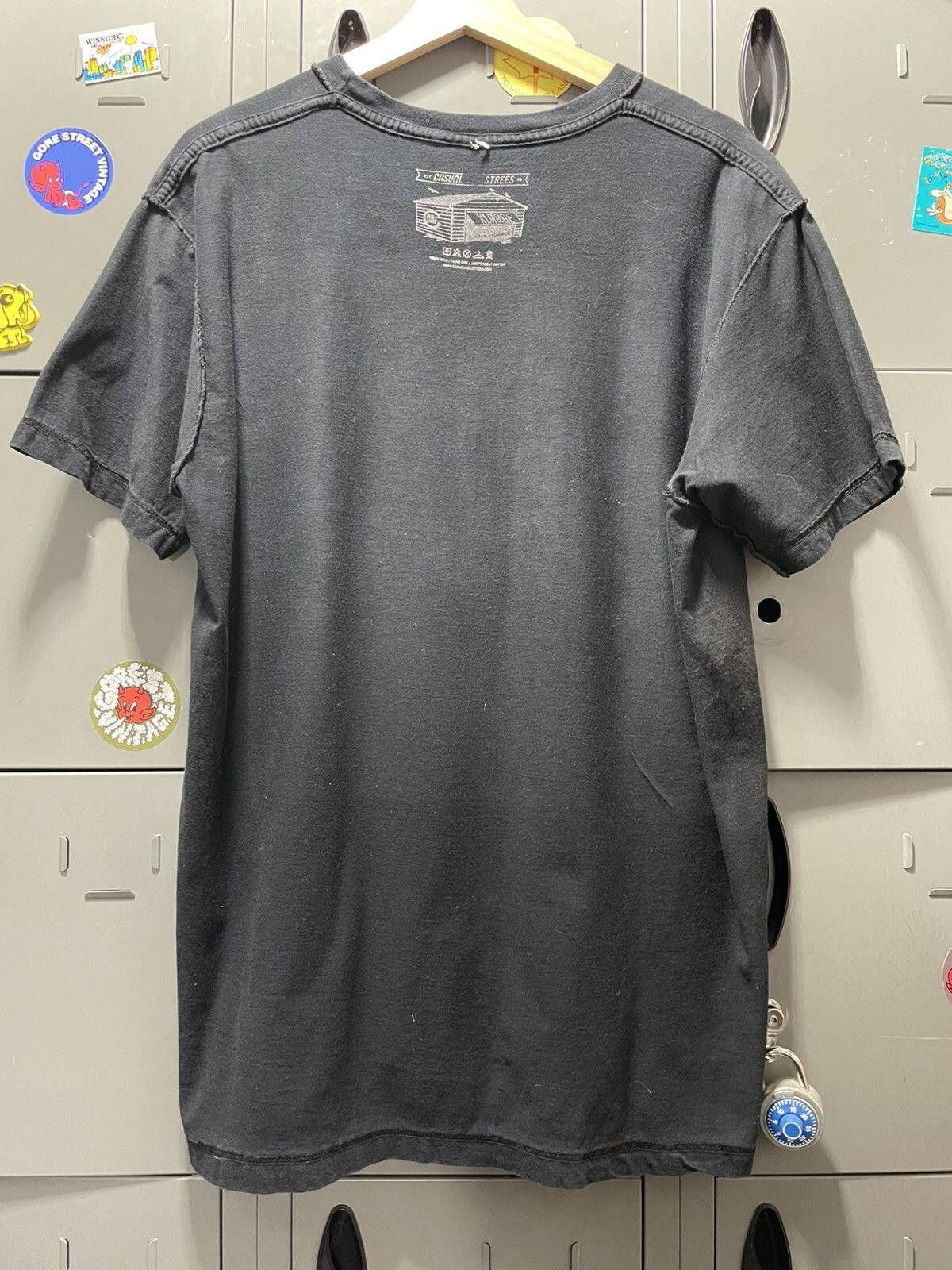 Vintage NOT TODAY JESUS SATAN double printed inside out statement Size US XL / EU 56 / 4 - 6 Thumbnail