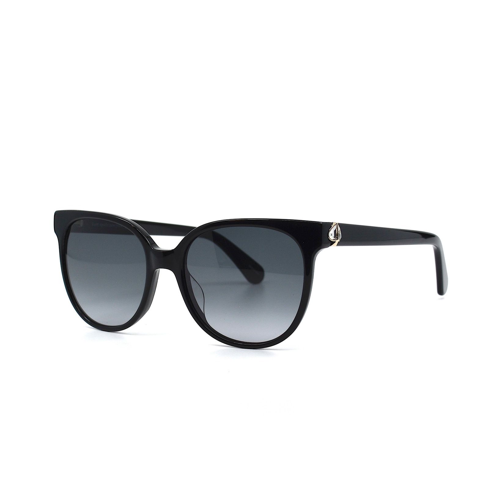 Kate Spade NEW KATE SPADE GERALYN/S 807 BLACK GREY AUTHENTIC SUNGLASSES Size ONE SIZE - 3 Thumbnail