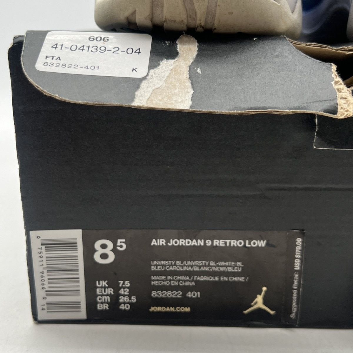 Jordan Brand Air Jordan 9 Low Pantone Size US 8.5 / EU 41-42 - 6 Thumbnail