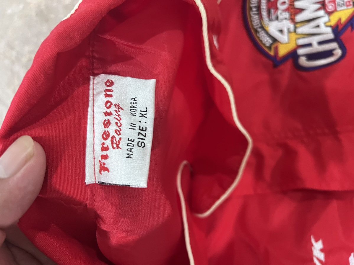 Vintage **RARE** Firestone Racing jacket from 90’s Size US XL / EU 56 / 4 - 5 Thumbnail