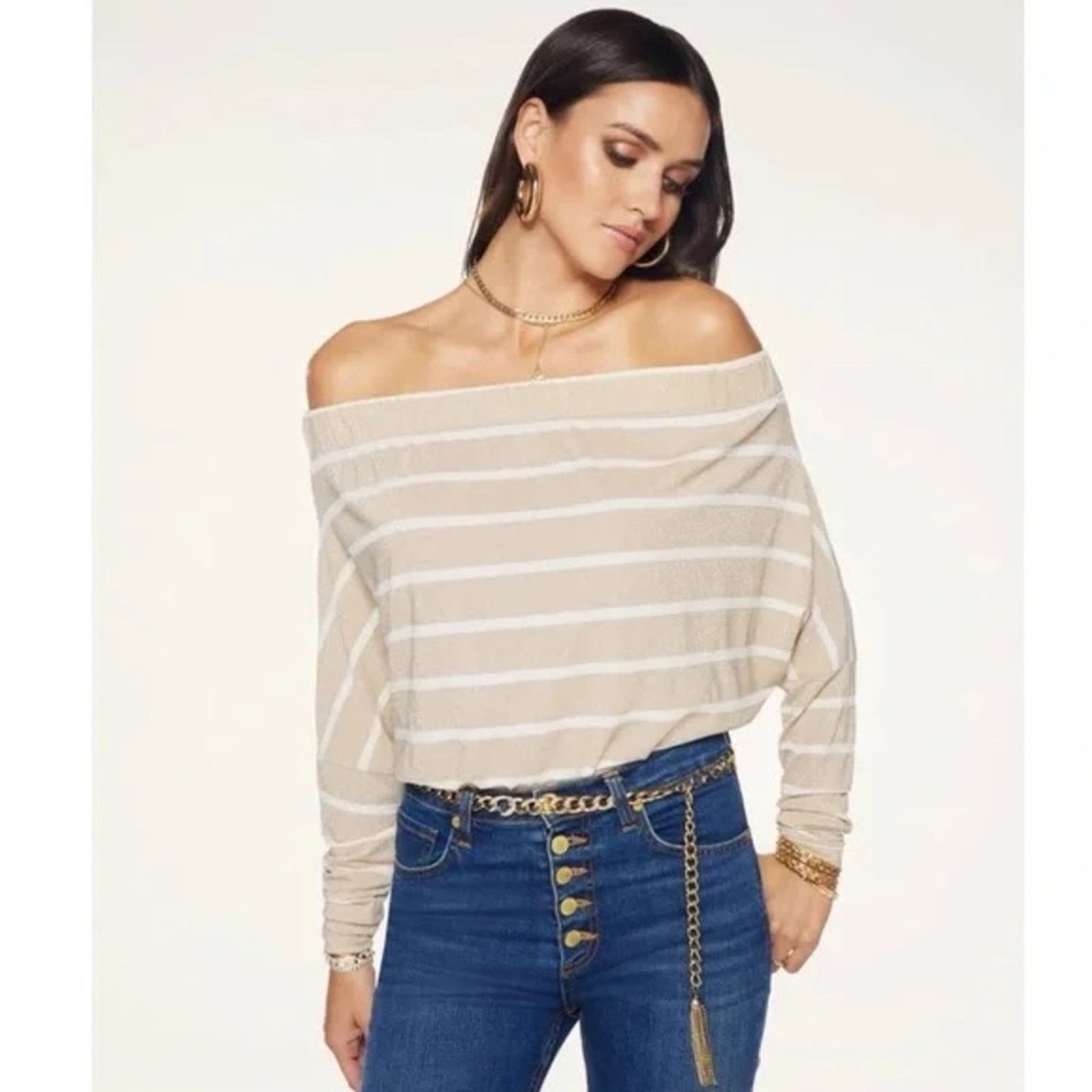 NWT Ramy Brook Desiree Off Shoulder Bodysuit size XS
