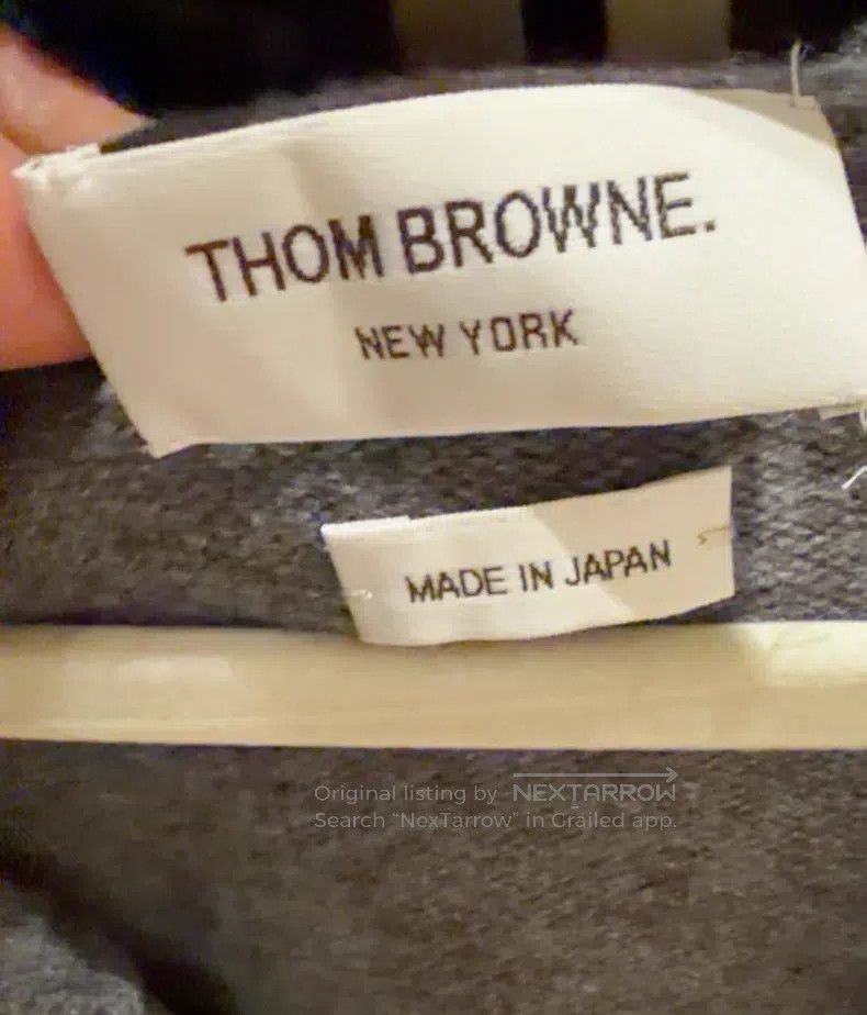 Thom Browne Thom Browne Classic four-stripe wool hooded cardigan Size US M / EU 48-50 / 2 - 3 Thumbnail