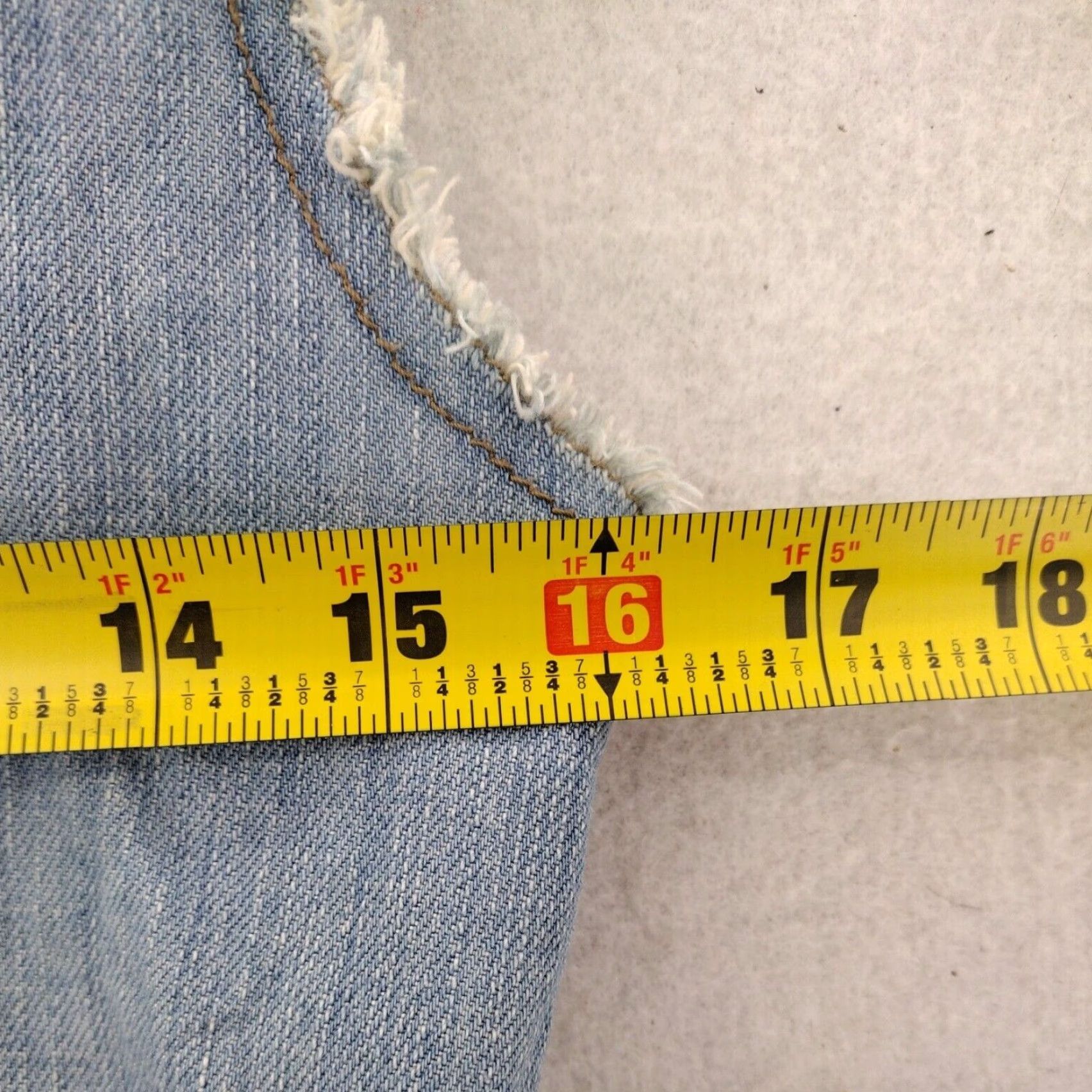 Vintage VINTAGE Rock & Republic Vest Women's XS Studded Collar Denim Blue Grunge Rockabilly Size XS / US 0-2 / IT 36-38 - 6 Thumbnail