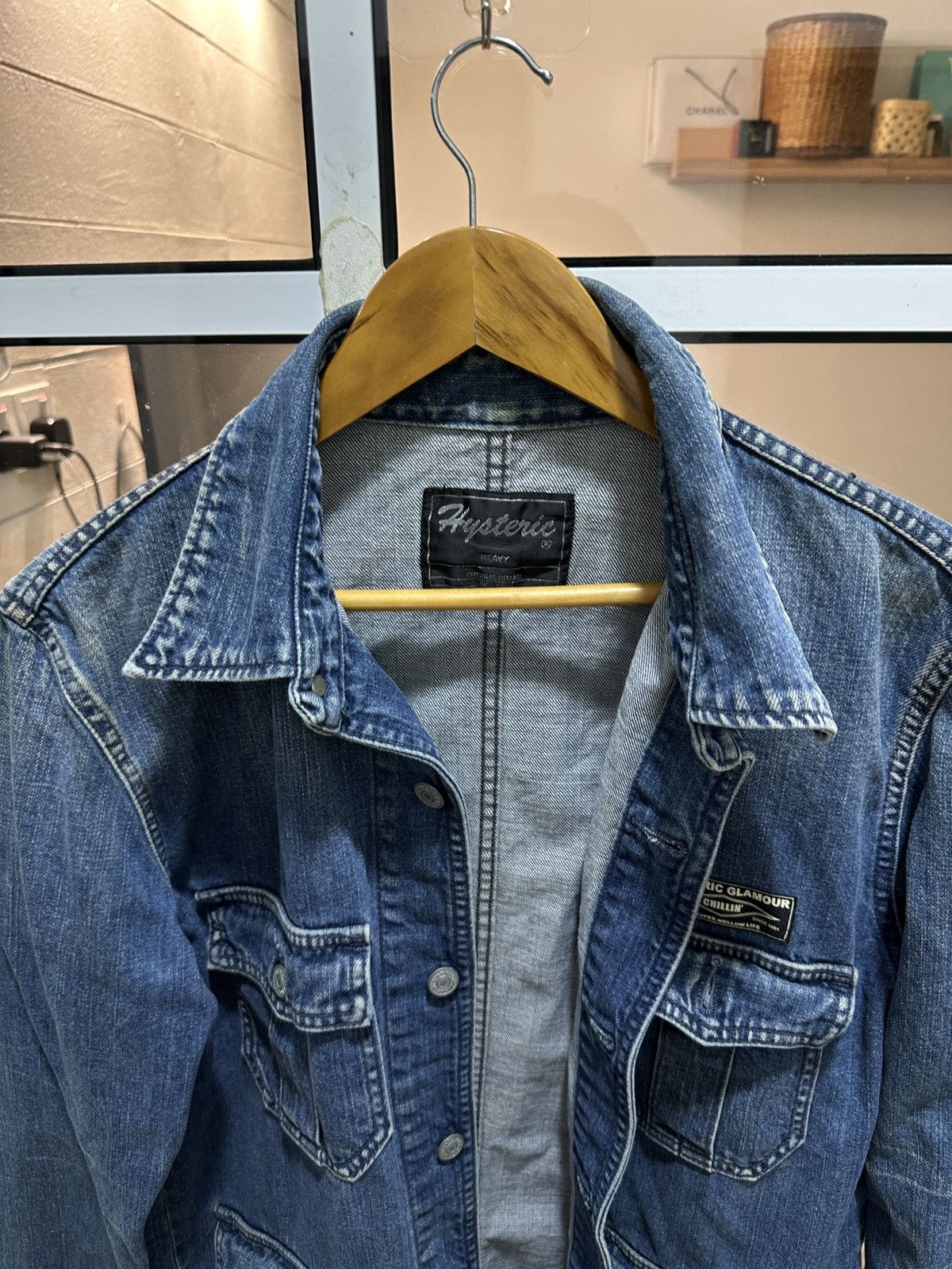 Hysteric Glamour Hysteric Glamour “Heavy” Multipocket Denim Jacket Size US M / EU 48-50 / 2 - 4 Thumbnail