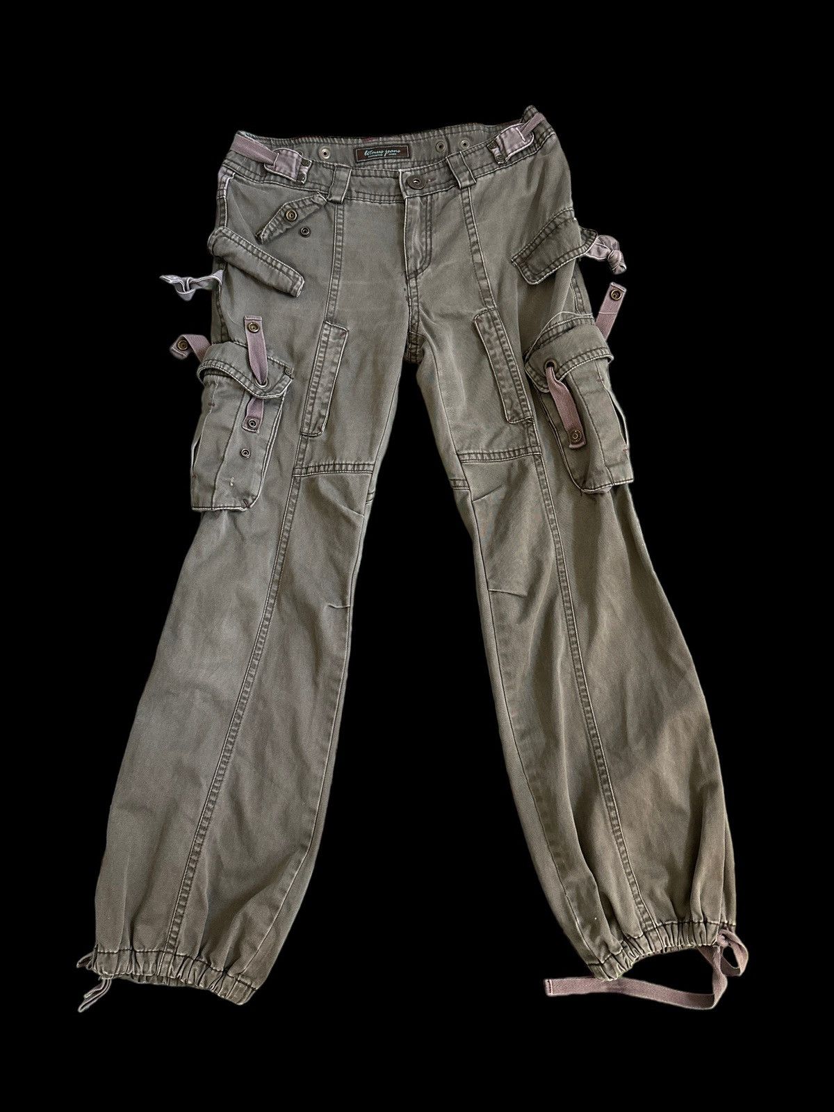 Japanese Brand × Voodoo Tactical Rare Japanese Litmus Bondage Parachute Pants Size US 30 / EU 46 - 1 Thumbnail