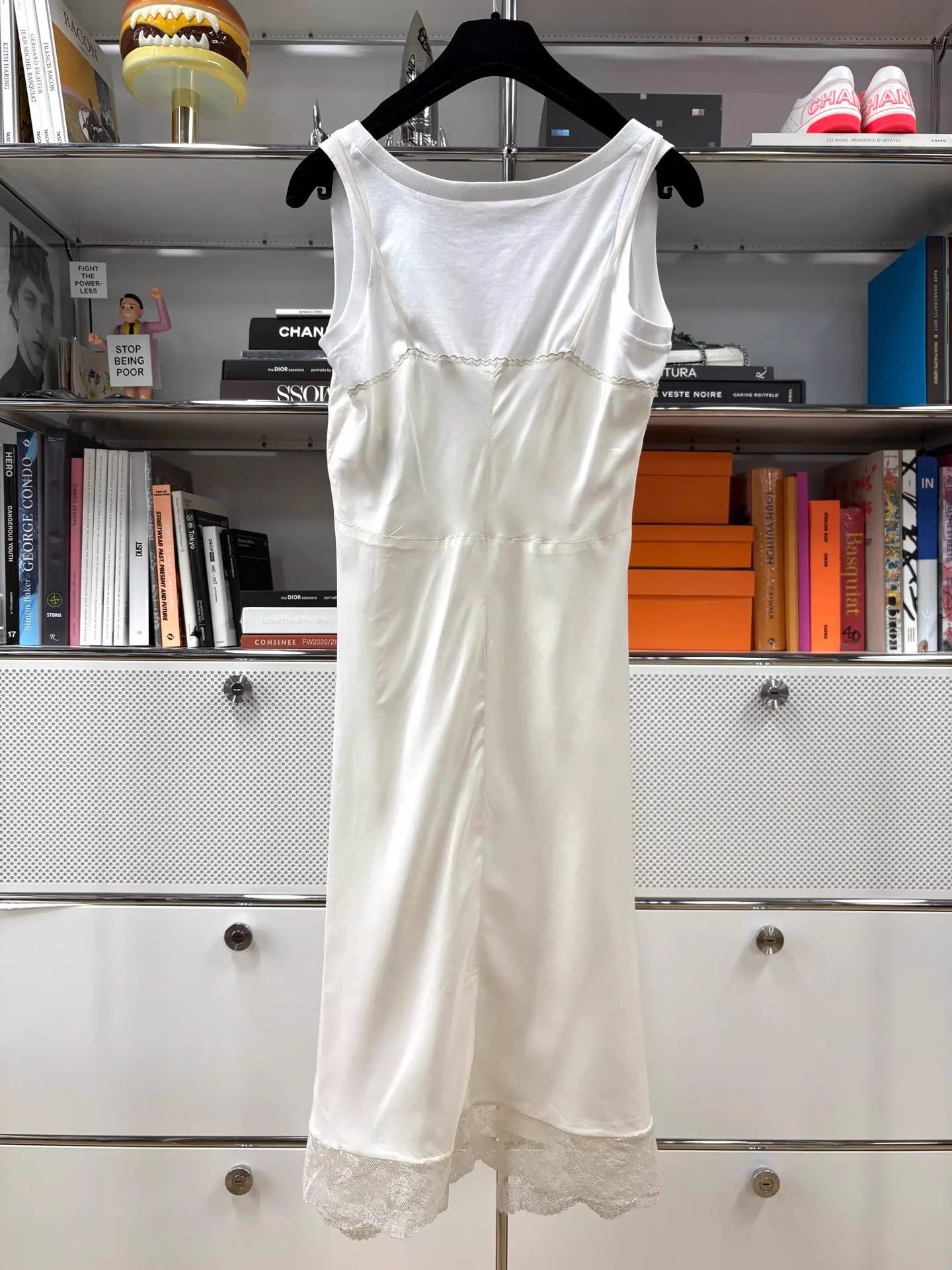 Miu Miu MIU MIU Bond St LE White & Beige Floral Embroidered Dress 36 Size XS / US 0-2 / IT 36-38 - 6 Thumbnail