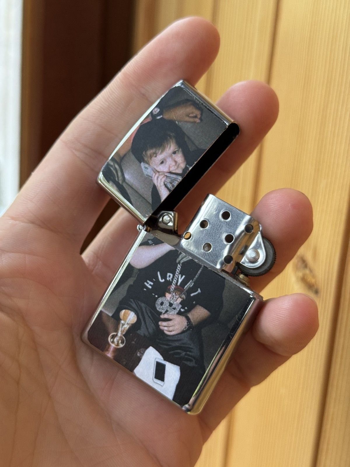 Vintage 🔥Funny Hasbula Silver Cigar lighter. WORK Size ONE SIZE - 2 Thumbnail