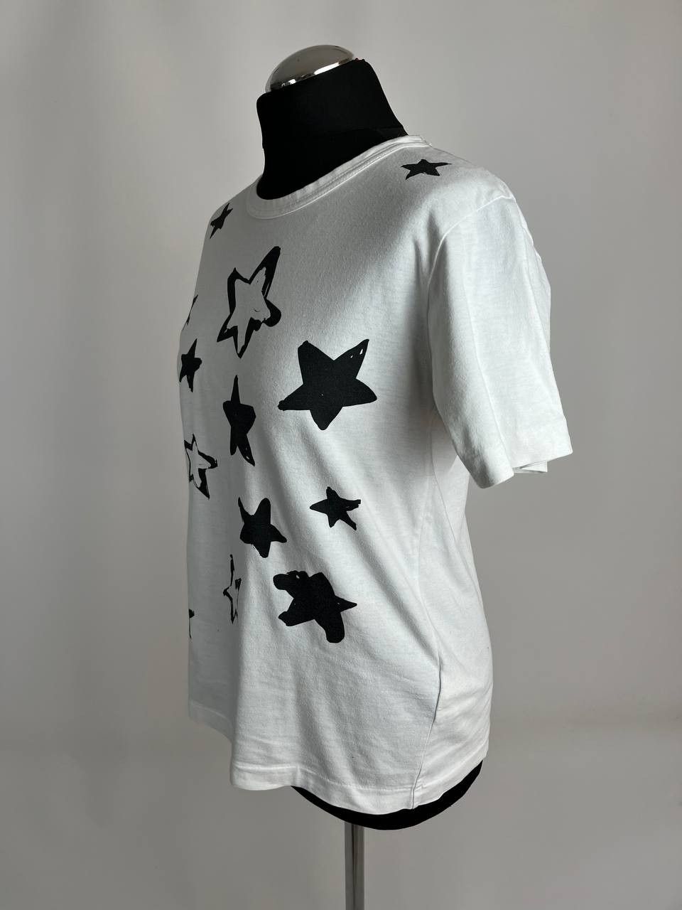 Comme des Garcons × Designer × Vintage vintage comme des garcons women star printed t shirt Size L / US 10 / IT 46 - 2 Thumbnail