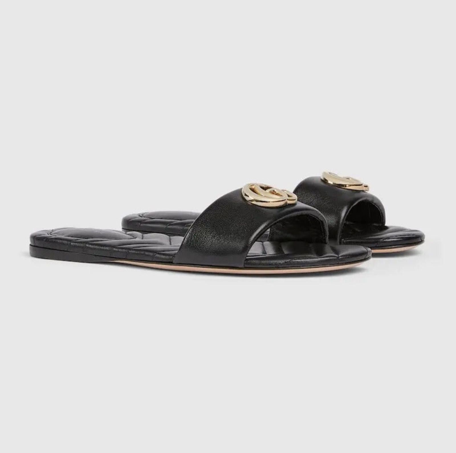 Gucci Gucci Double G Slide Sandal Size US 5 / IT 35 - 2 Thumbnail