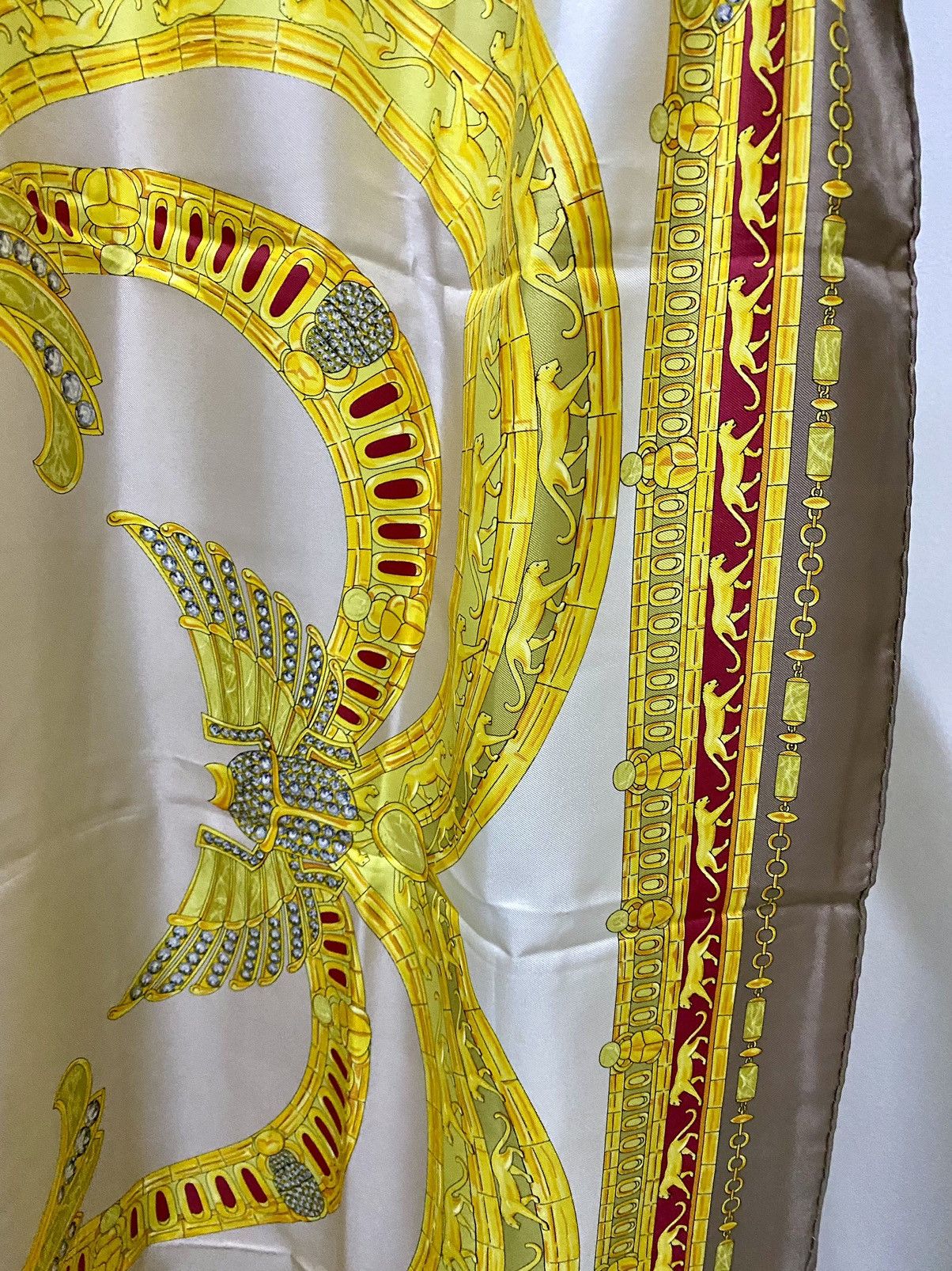 Cartier Cartier 100% Silk scarves made in france Size ONE SIZE - 6 Thumbnail