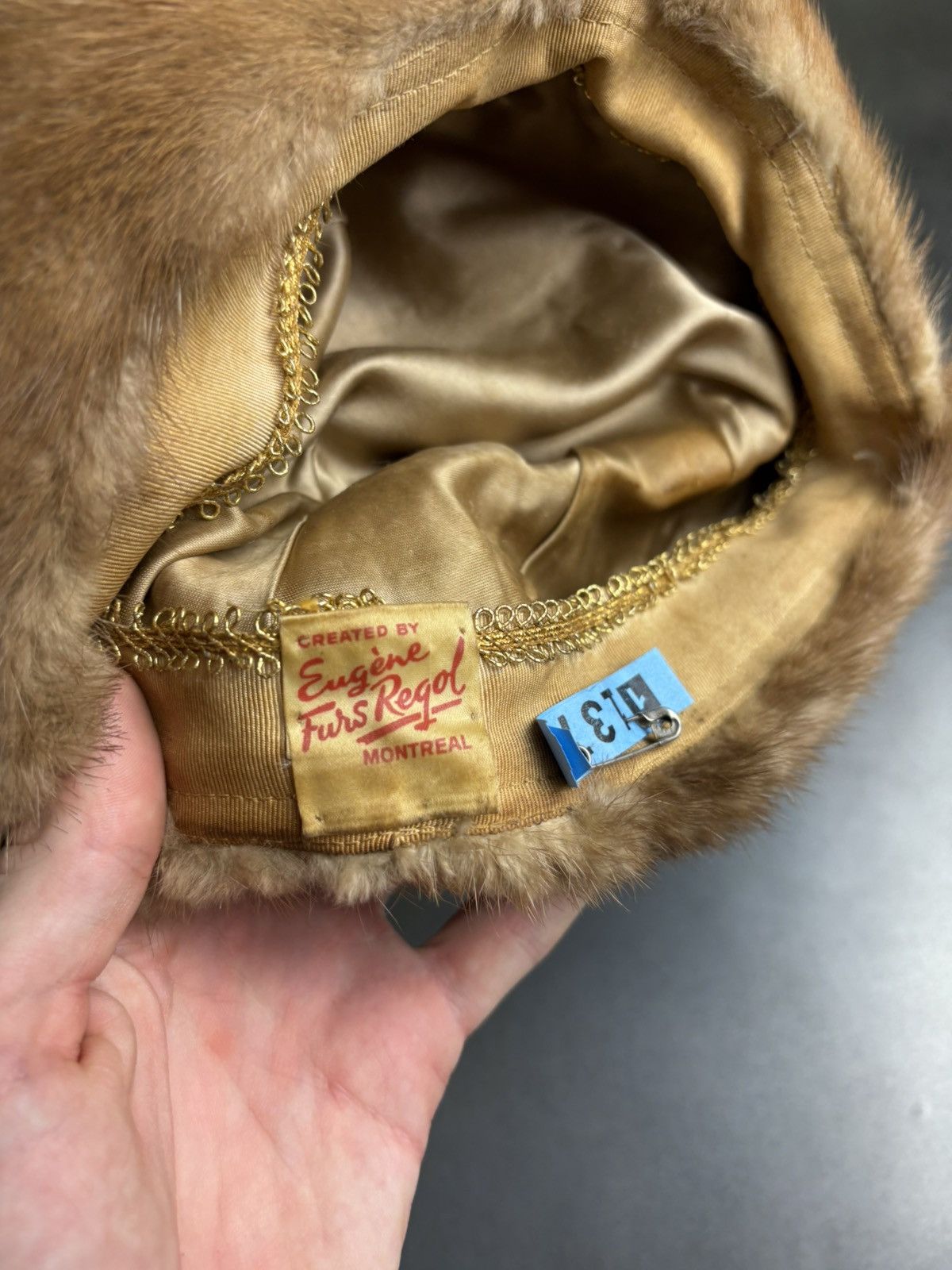 Vintage Vintage Fur Hat Size ONE SIZE - 4 Thumbnail