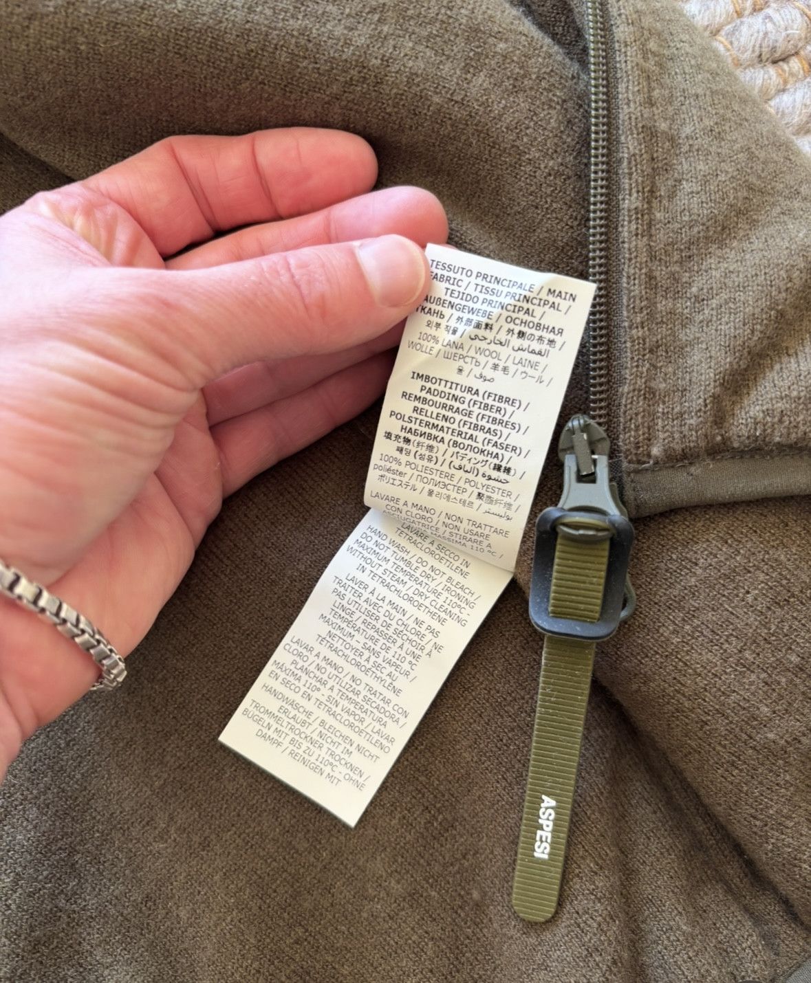 Aspesi Geelong 100% wool vest gilet Size US S / EU 44-46 / 1 - 4 Thumbnail