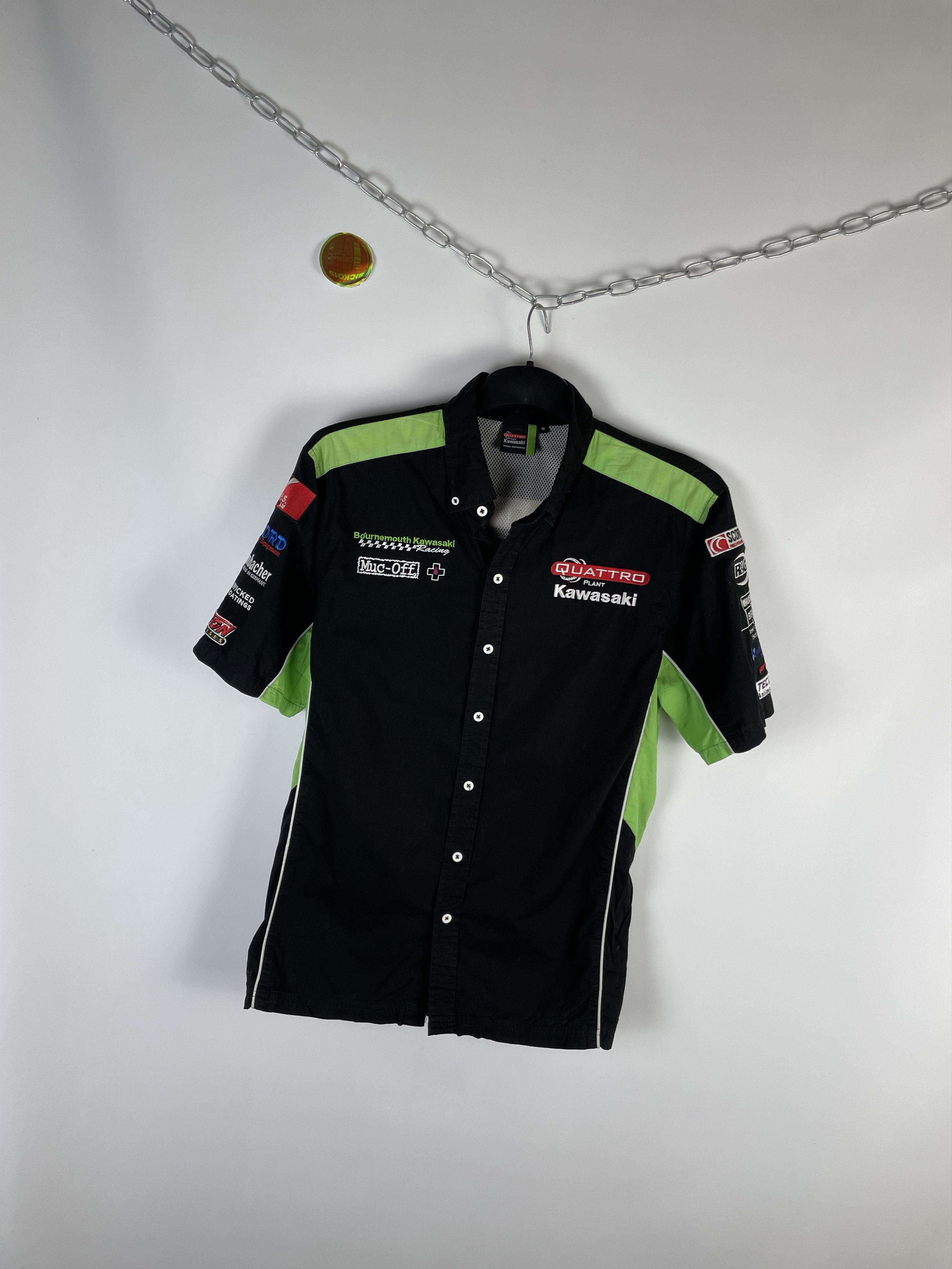 Vintage Vintage Kawasaki Team Shirts Size US M / EU 48-50 / 2 - 2 Thumbnail