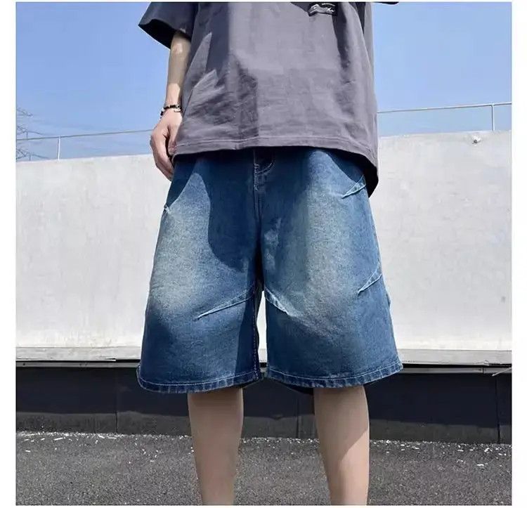 Japanese Brand Retro straight leg washed jeans Size US 32 / EU 48 - 6 Thumbnail
