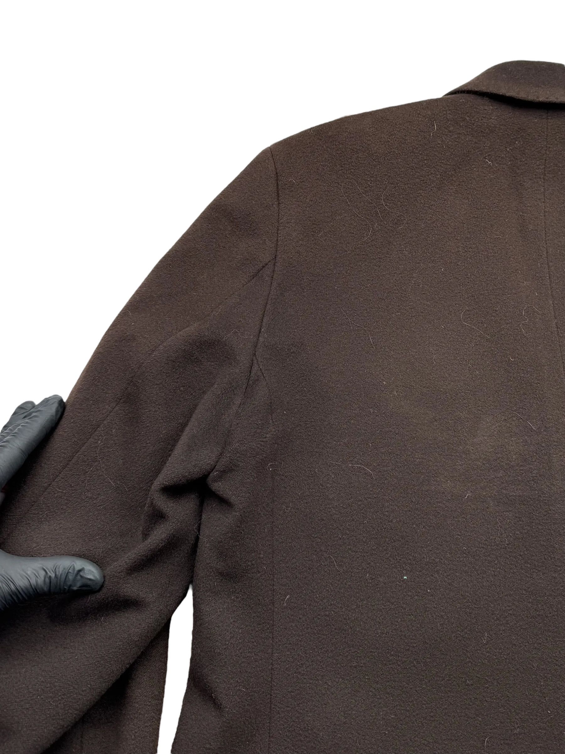 Hugo Boss Hugo Boss Vintage Distressed Wool Coat(V38) Size US S / EU 44-46 / 1 - 15 Thumbnail