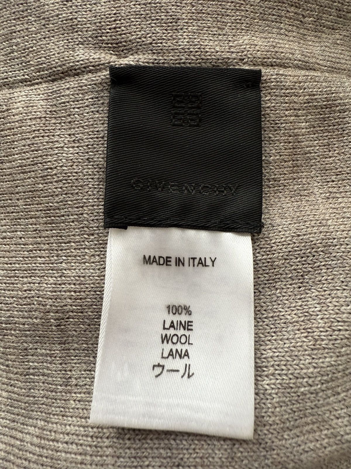 Givenchy ***RARE GIVENCHY LOGO INTARSIA KNIT BEANIE Size ONE SIZE - 3 Thumbnail