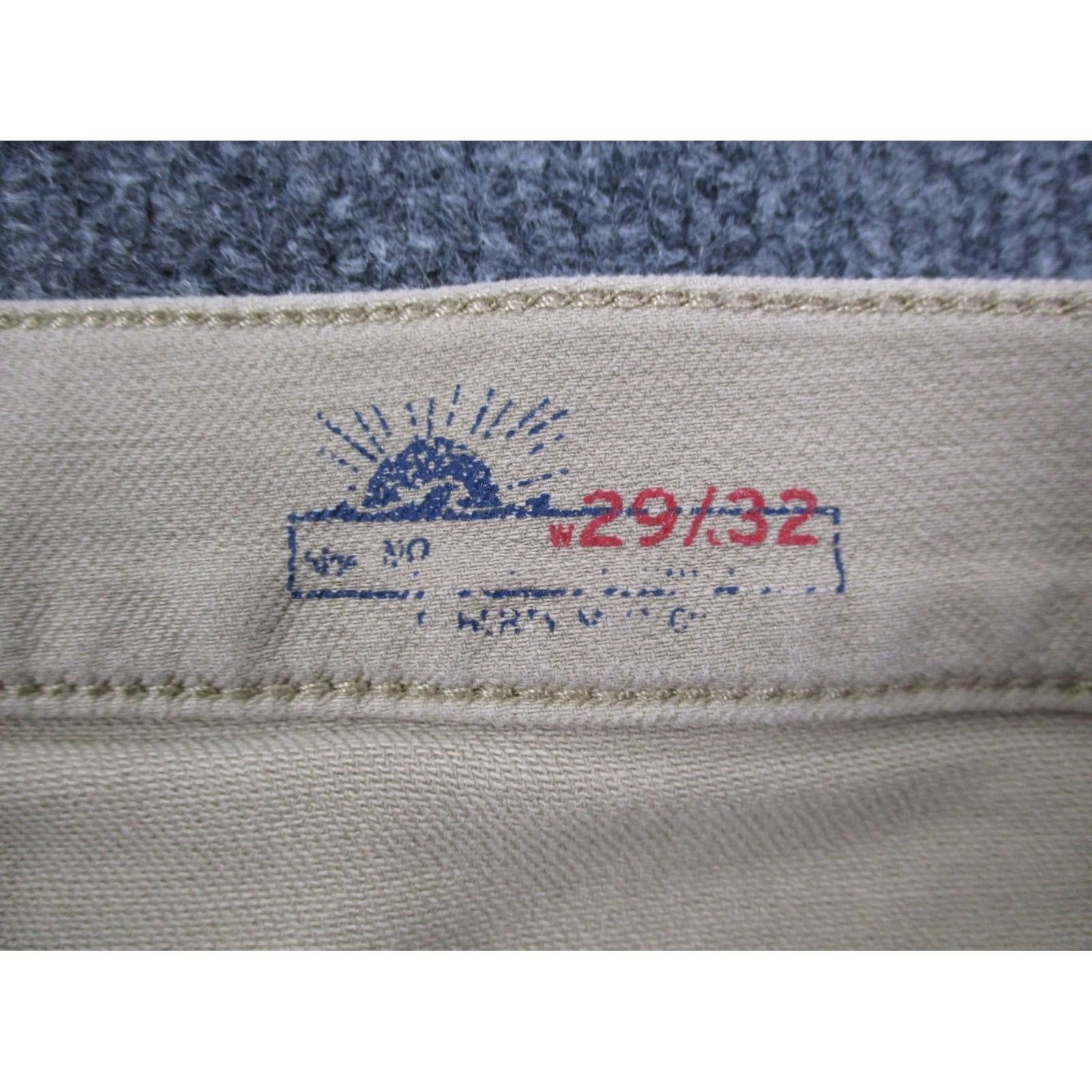 Faherty Faherty Pants Men 29 X 32 Beige Chino Straight Stretch Casual Preppy Business Pants Size US 29 - 7 Thumbnail
