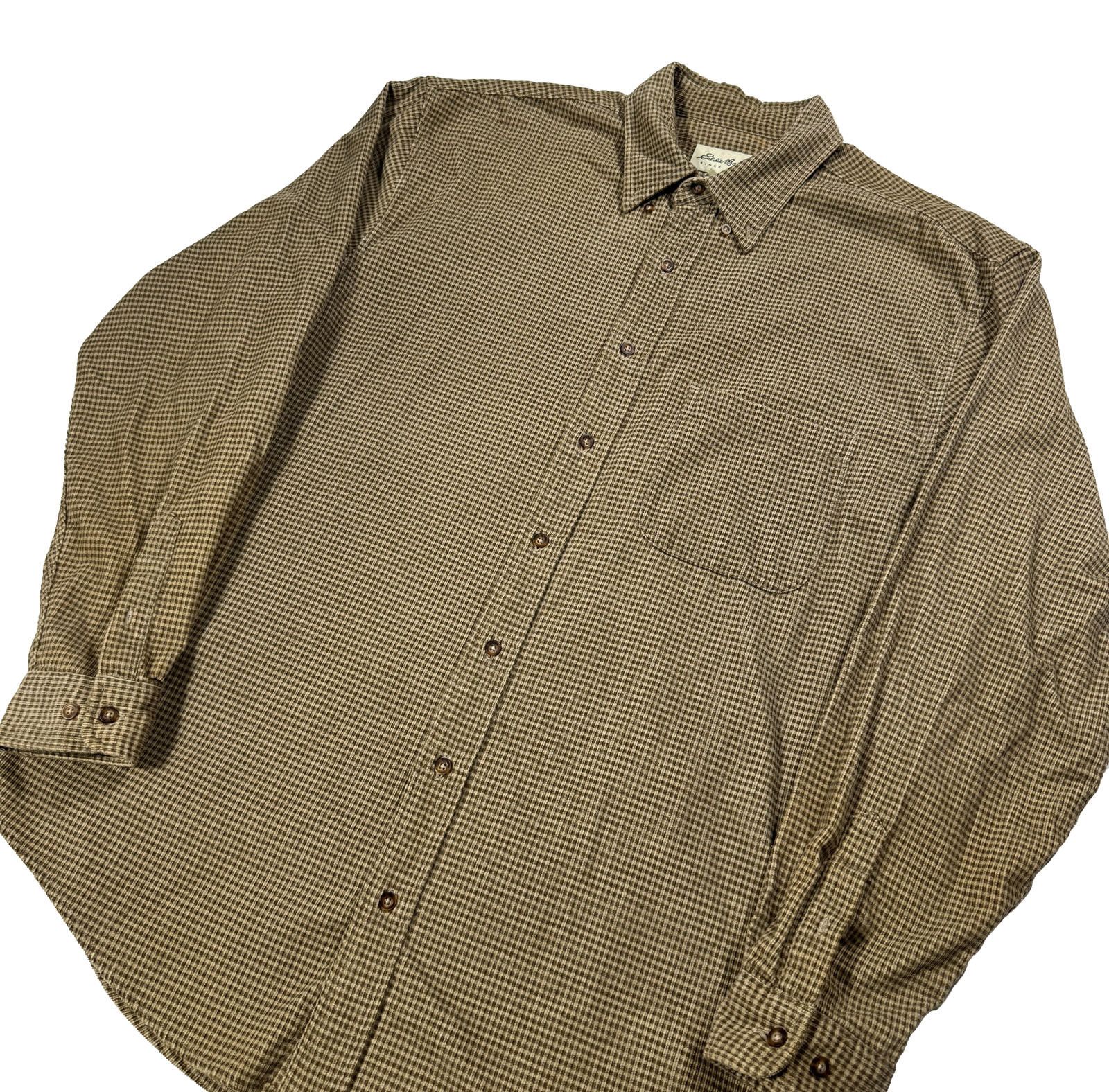 Eddie Bauer Eddie Bauer Corduroy Plaid Shirt Size ONE SIZE - 2 Thumbnail