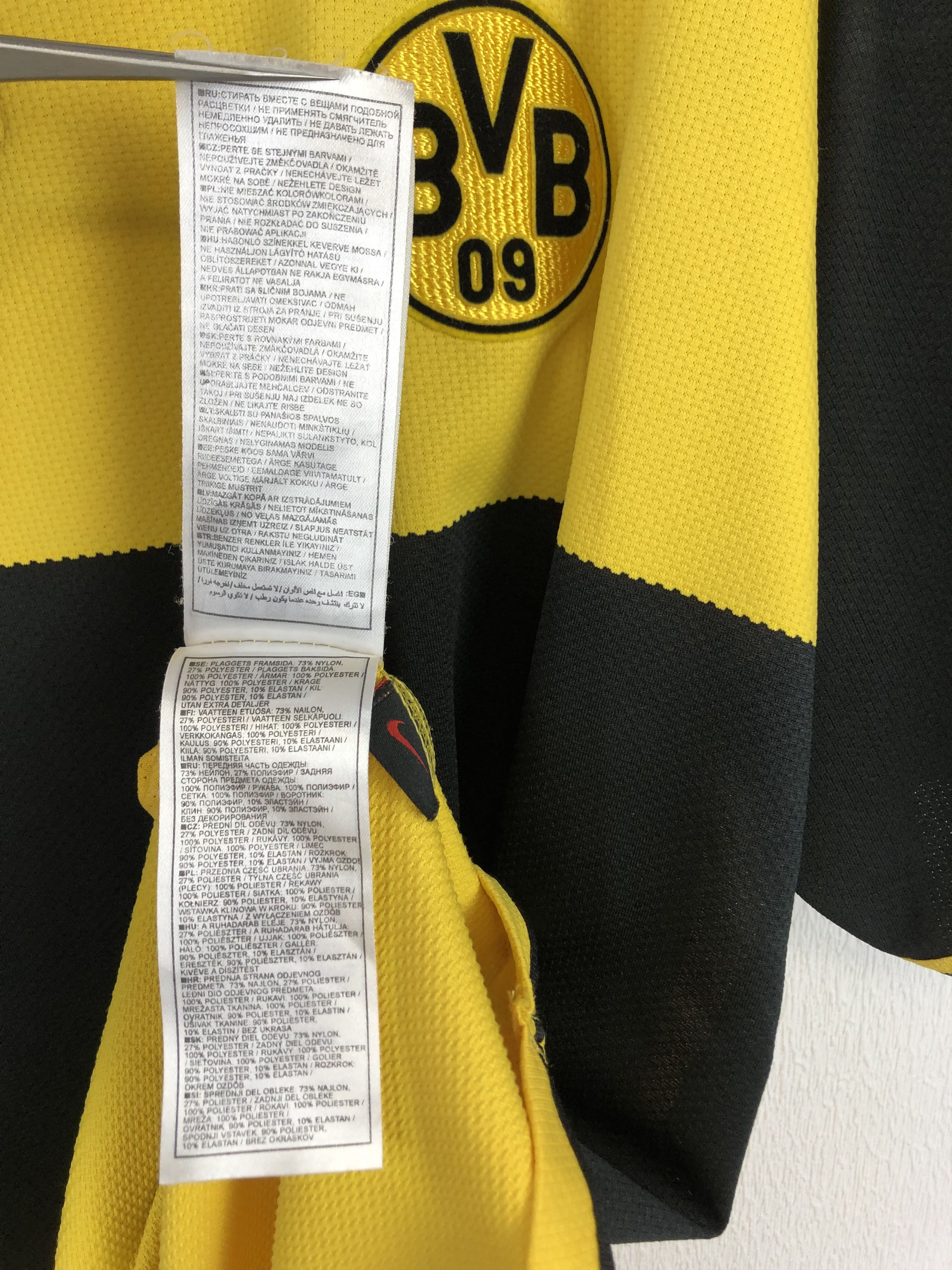 Nike × Vintage Borussia Dortmund football shirt 2007 #10 Petric Jersey Nike Size US XL / EU 56 / 4 - 14 Thumbnail