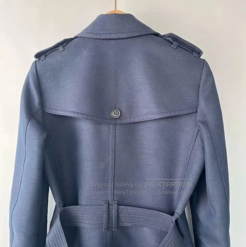 Burberry Burberry Classic Women's Trench Coat in Navy. Size S / US 4 / IT 40 - 3 Thumbnail