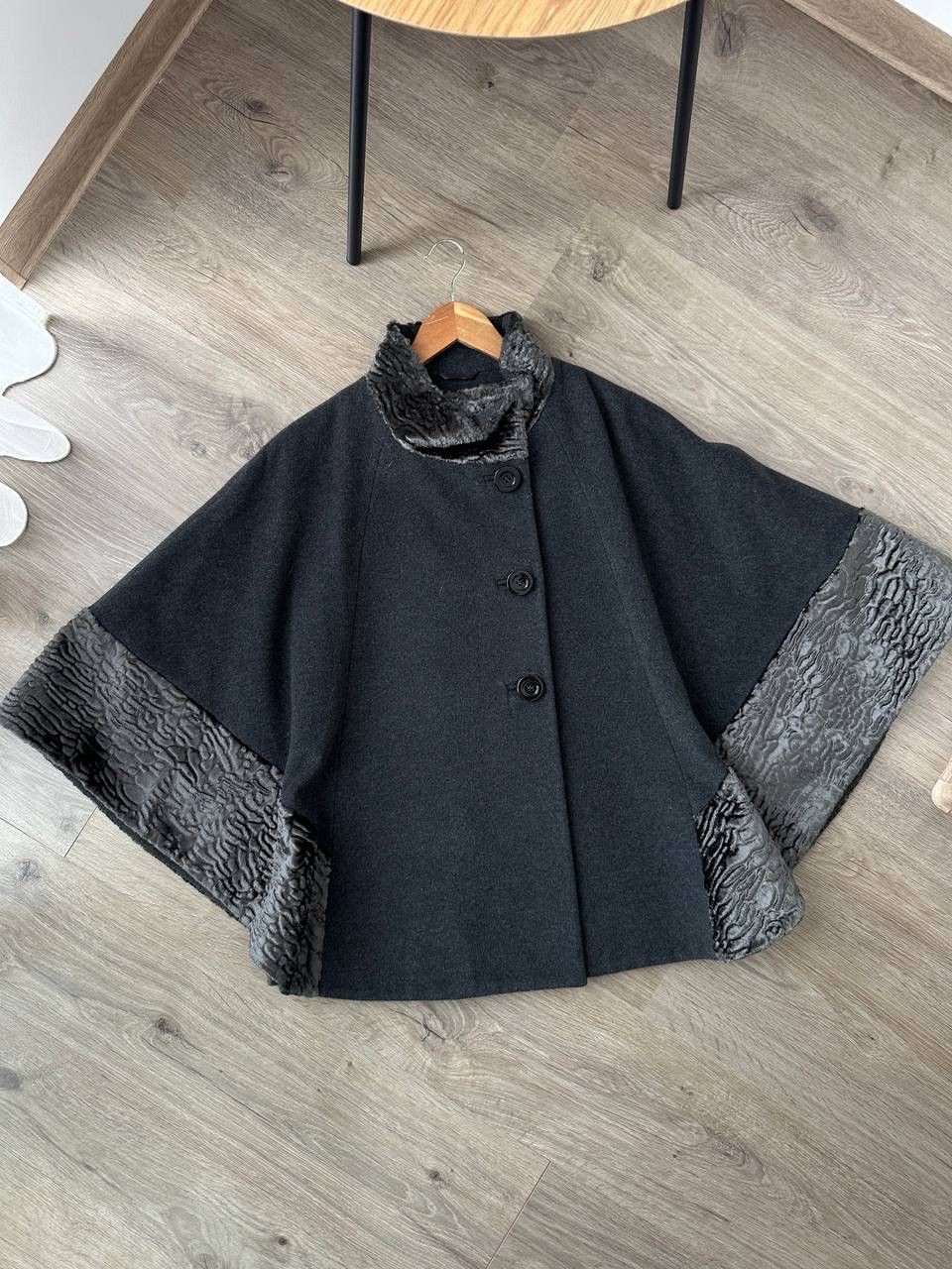 Japanese Brand × Vintage Vintage Japanese Gray Lana Wool Cinzia Rocca Womesn Jacket Size L / US 10 / IT 46 - 2 Thumbnail