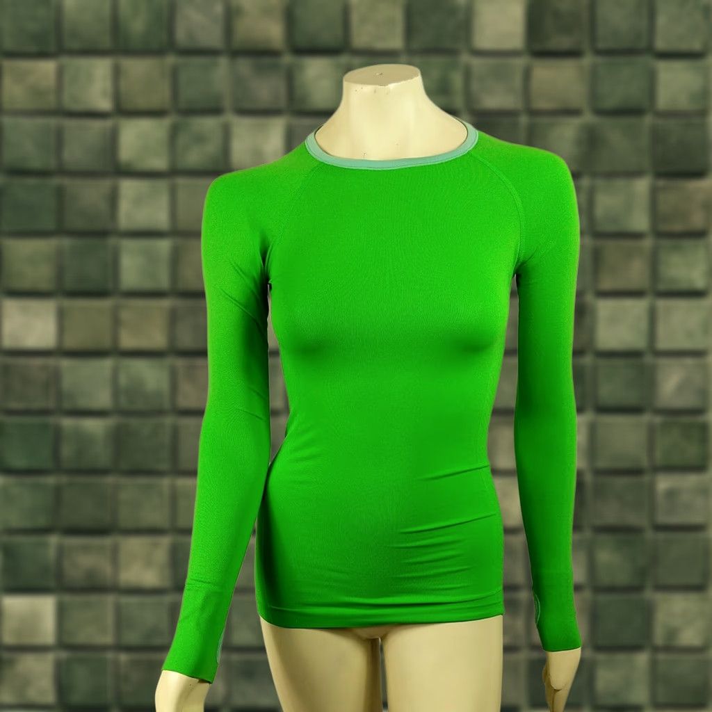 Victoria's Secret VICORIA SECRET sport Womens XS Green long sleeve activewear top Victorian Sport pullover crossfit athletic all seasons Size XS / US 0-2 / IT 36-38 - 1 Thumbnail