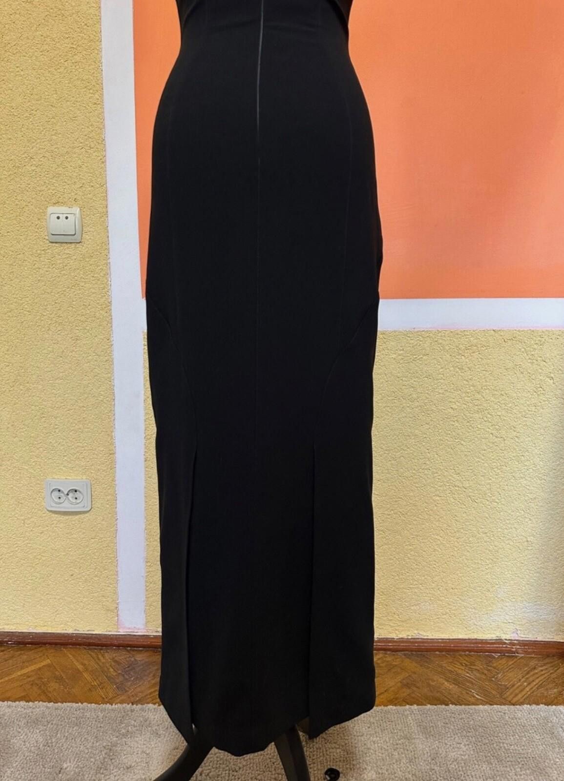 Thierry Mugler ARCHIVE THIERRY MUGLER 2000 Black Maxi Dress Size 42 Size M / US 6-8 / IT 42-44 - 10 Thumbnail