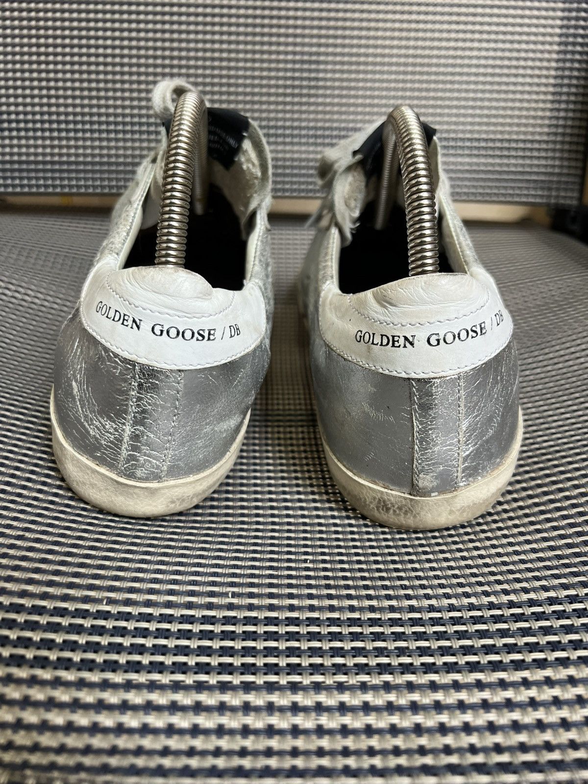 Golden Goose Golden Goose Superstar Silver Size US 6 / EU 39 - 5 Thumbnail