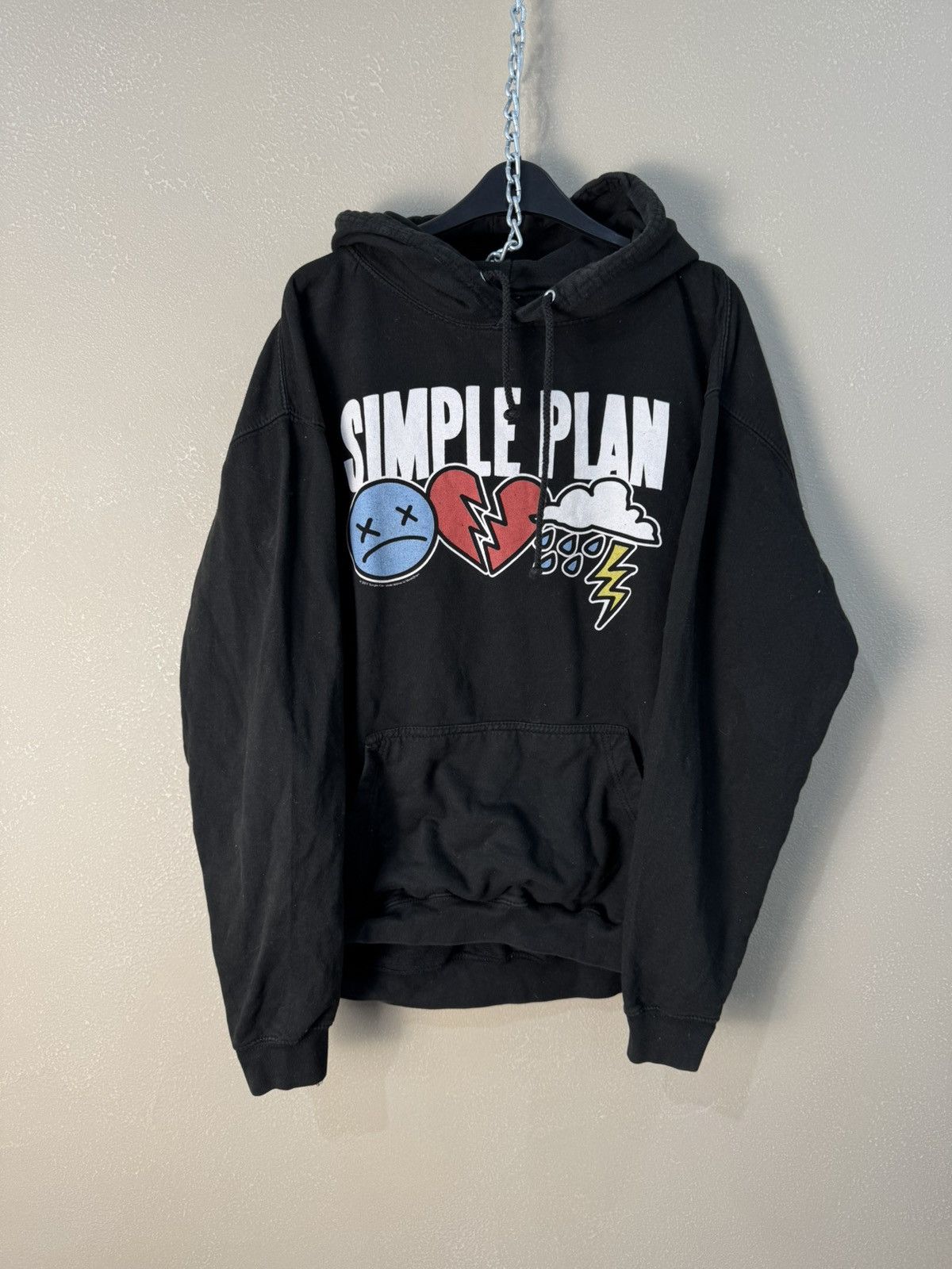 Band Tees VTG 2011 Simple Plan Graphic Band hoodie Size US XL / EU 56 / 4 - 1 Thumbnail