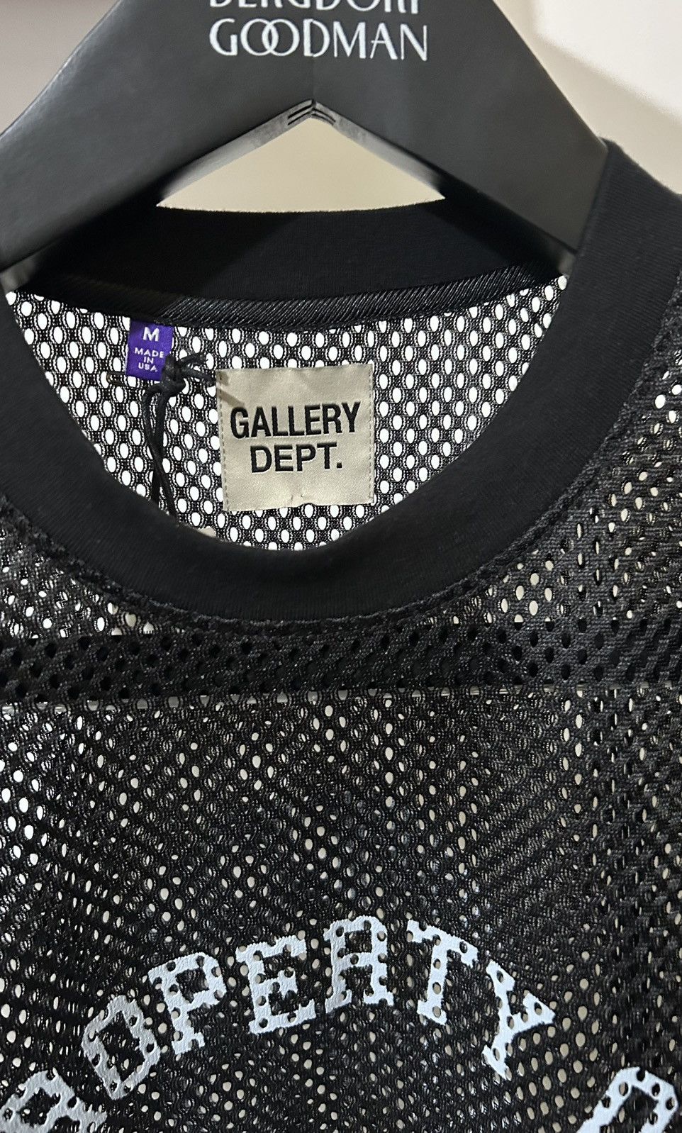 Gallery Dept. GALLERY DEPT Practice Jersey Black Size: M Size US M / EU 48-50 / 2 - 2 Thumbnail