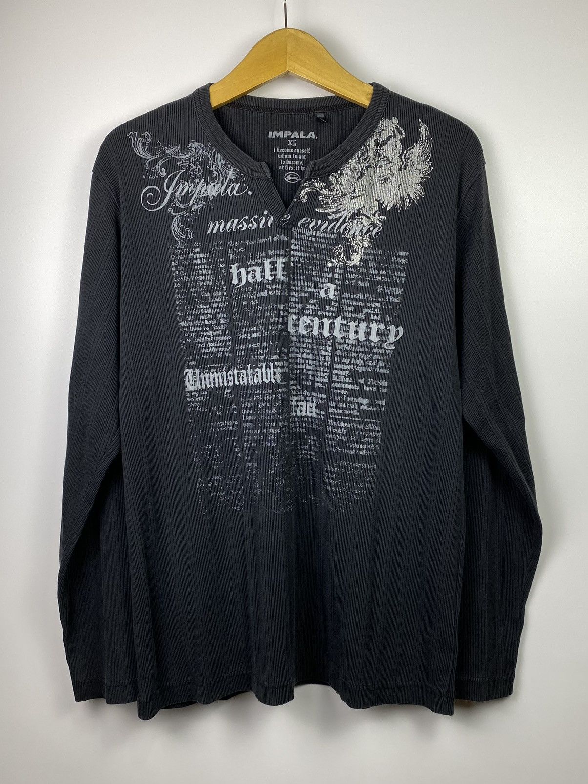 If Six Was Nine crazy gothic poem impala thermal LS ifsixwasnine Size US L / EU 52-54 / 3 - 11 Thumbnail