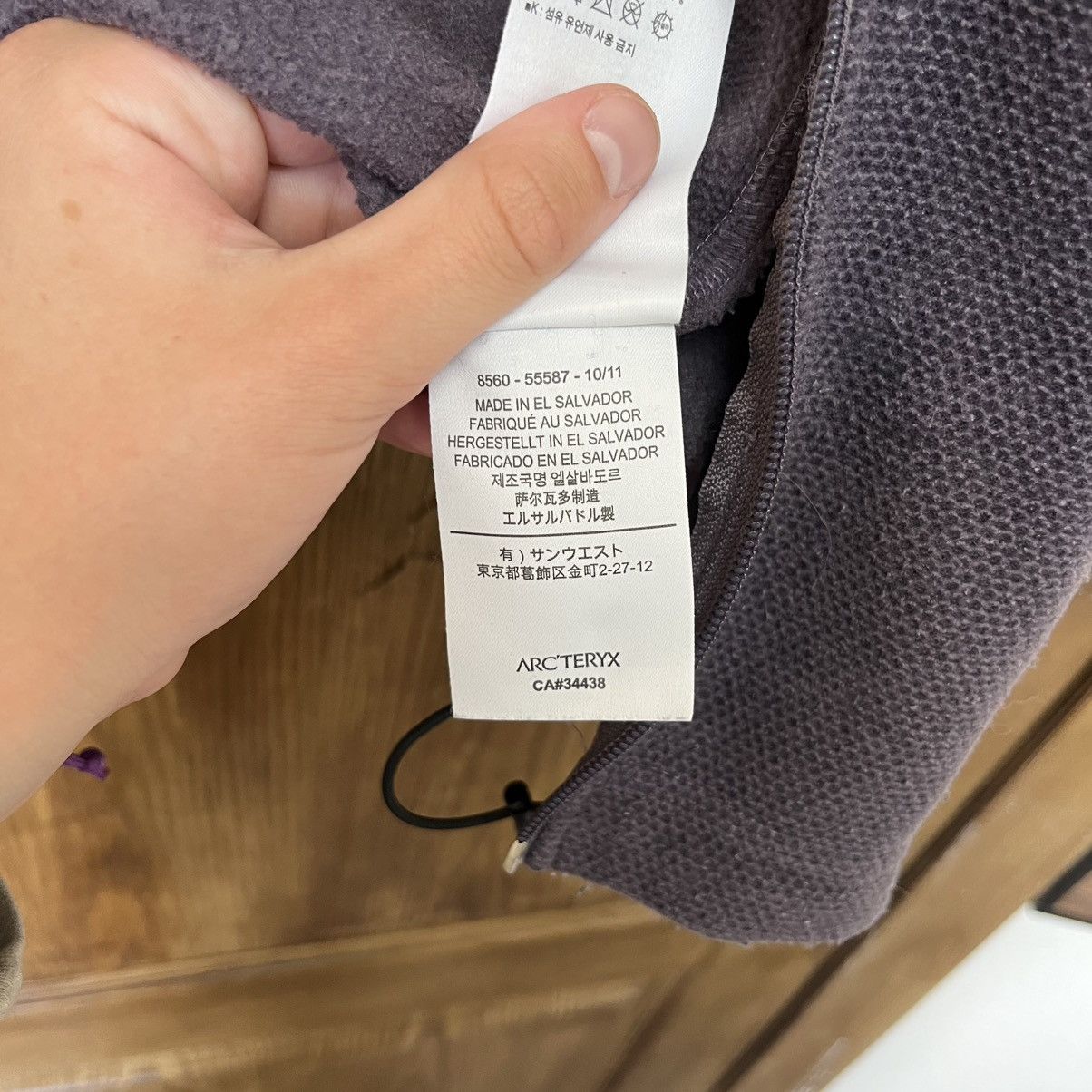 Arc'teryx Arcteryx fleece zip up hoodie Size US S / EU 44-46 / 1 - 9 Thumbnail
